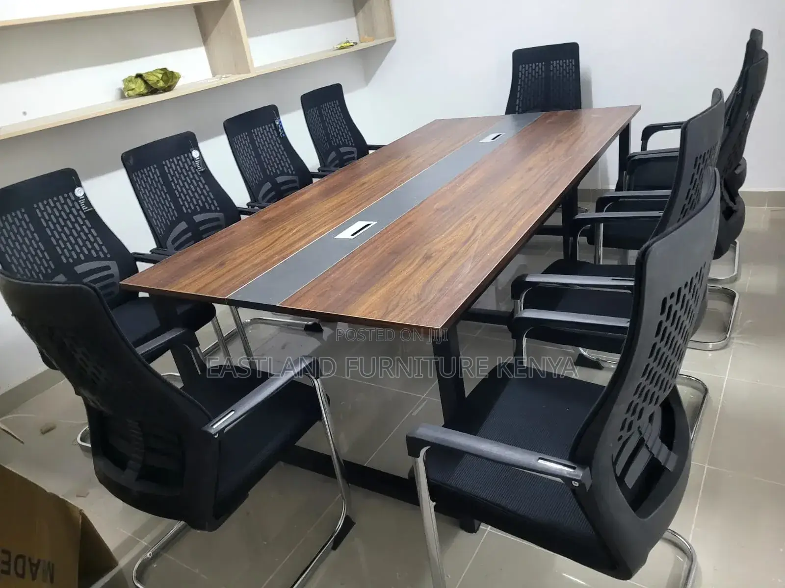 8-Seaters Boardroom Table Set