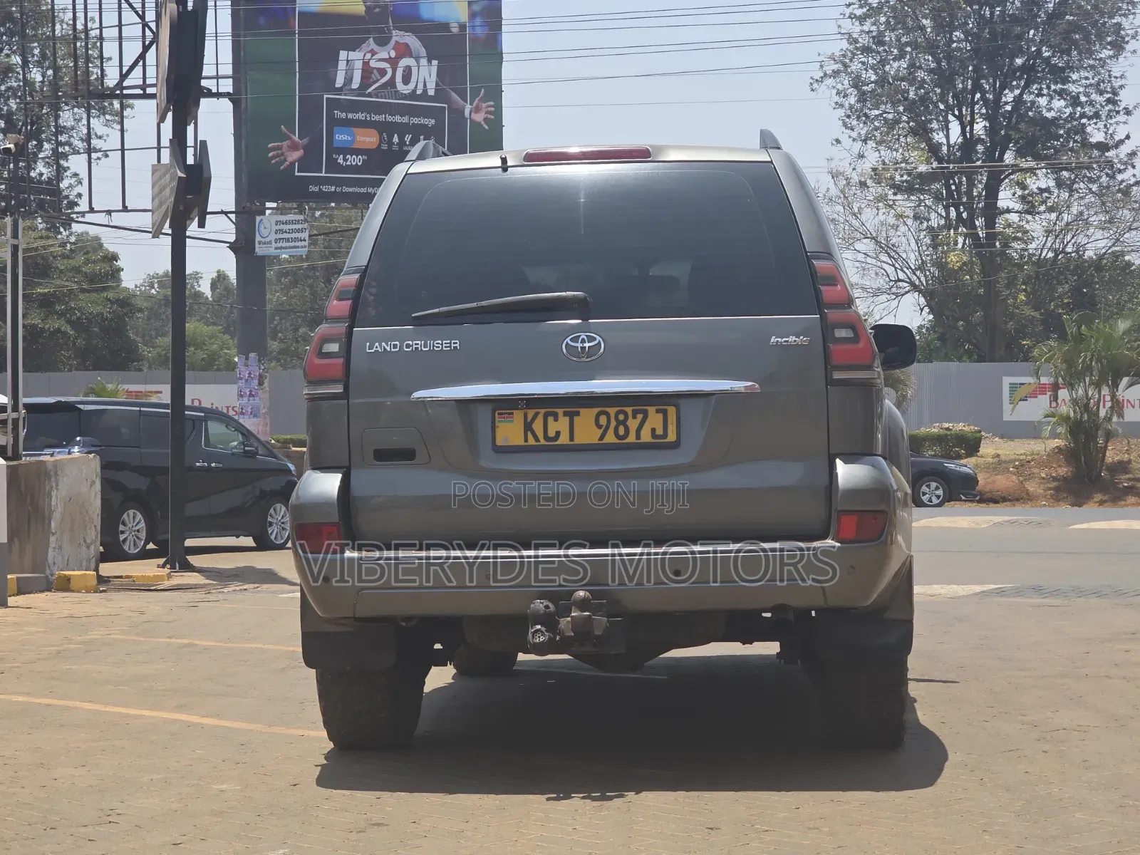 Toyota Land Cruiser Prado 2008 Gray