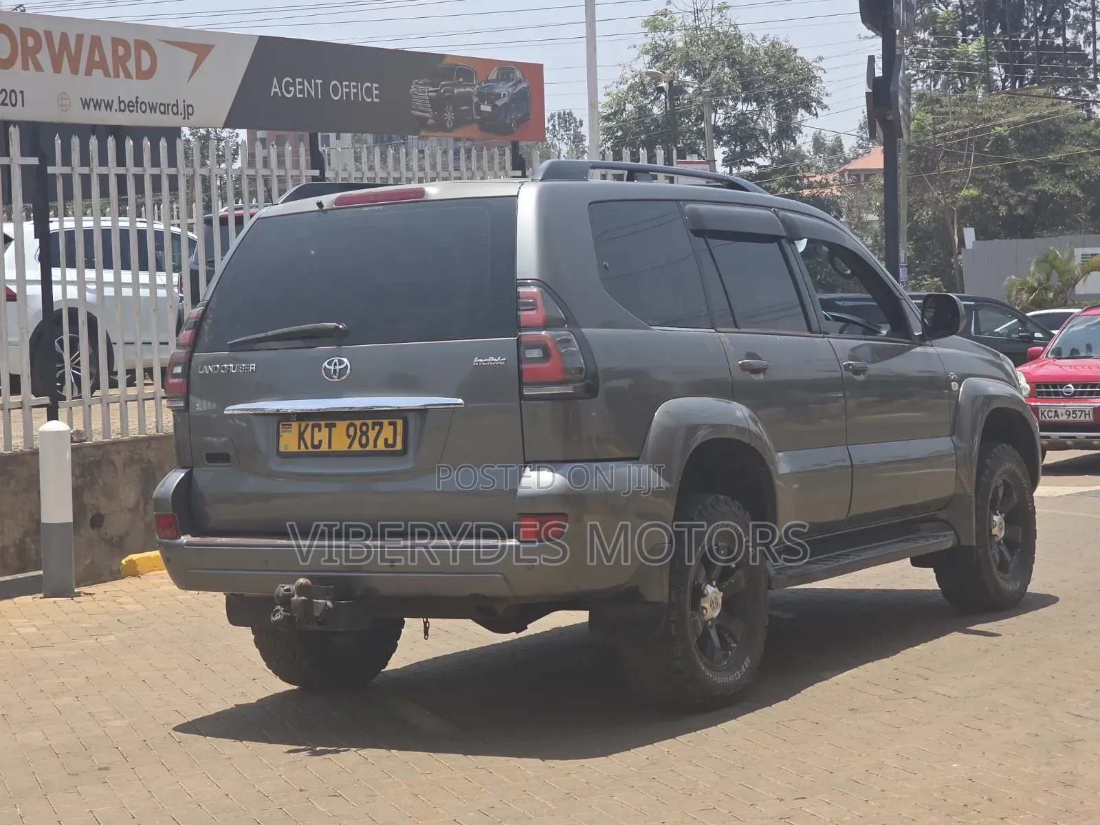 Toyota Land Cruiser Prado 2008 Gray