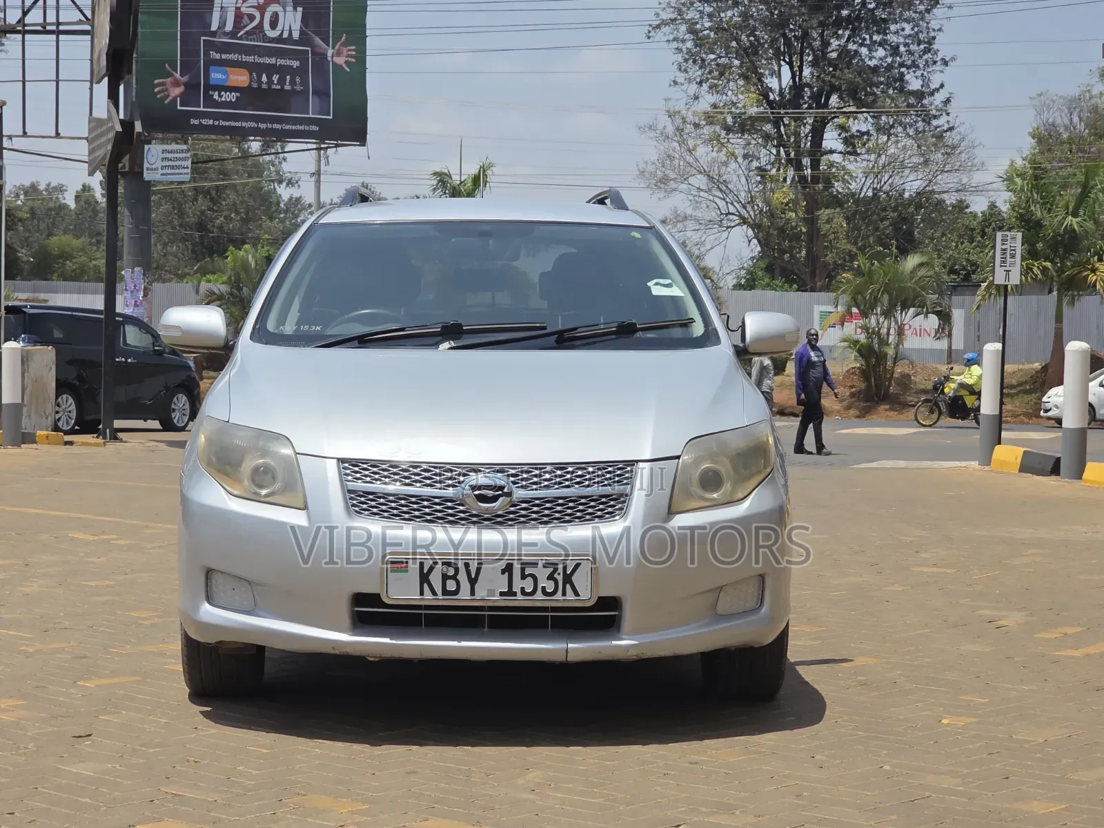 Toyota Corolla Fielder 2007 Silver