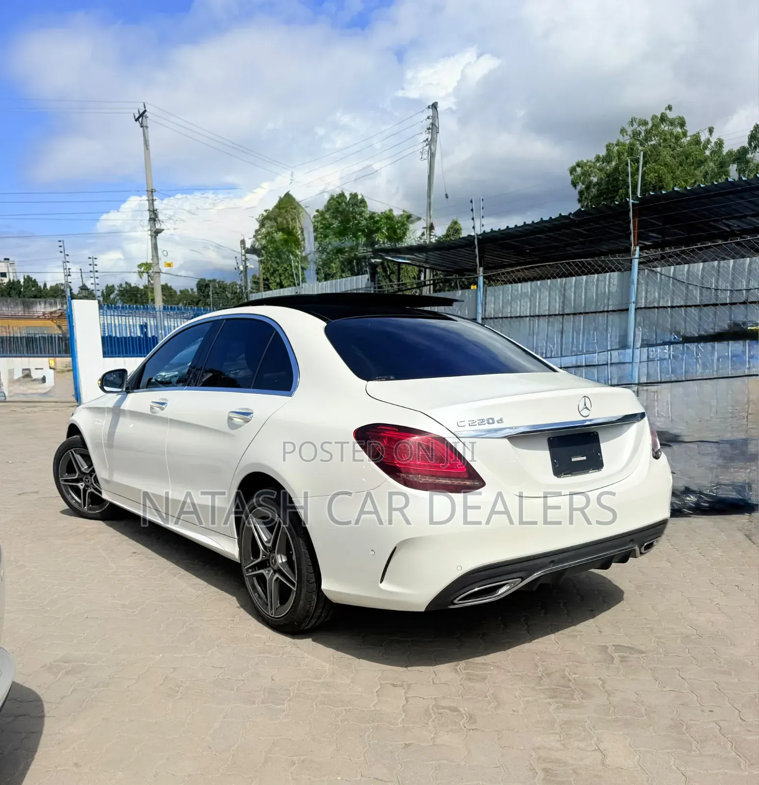 Mercedes-Benz C220 2020 White