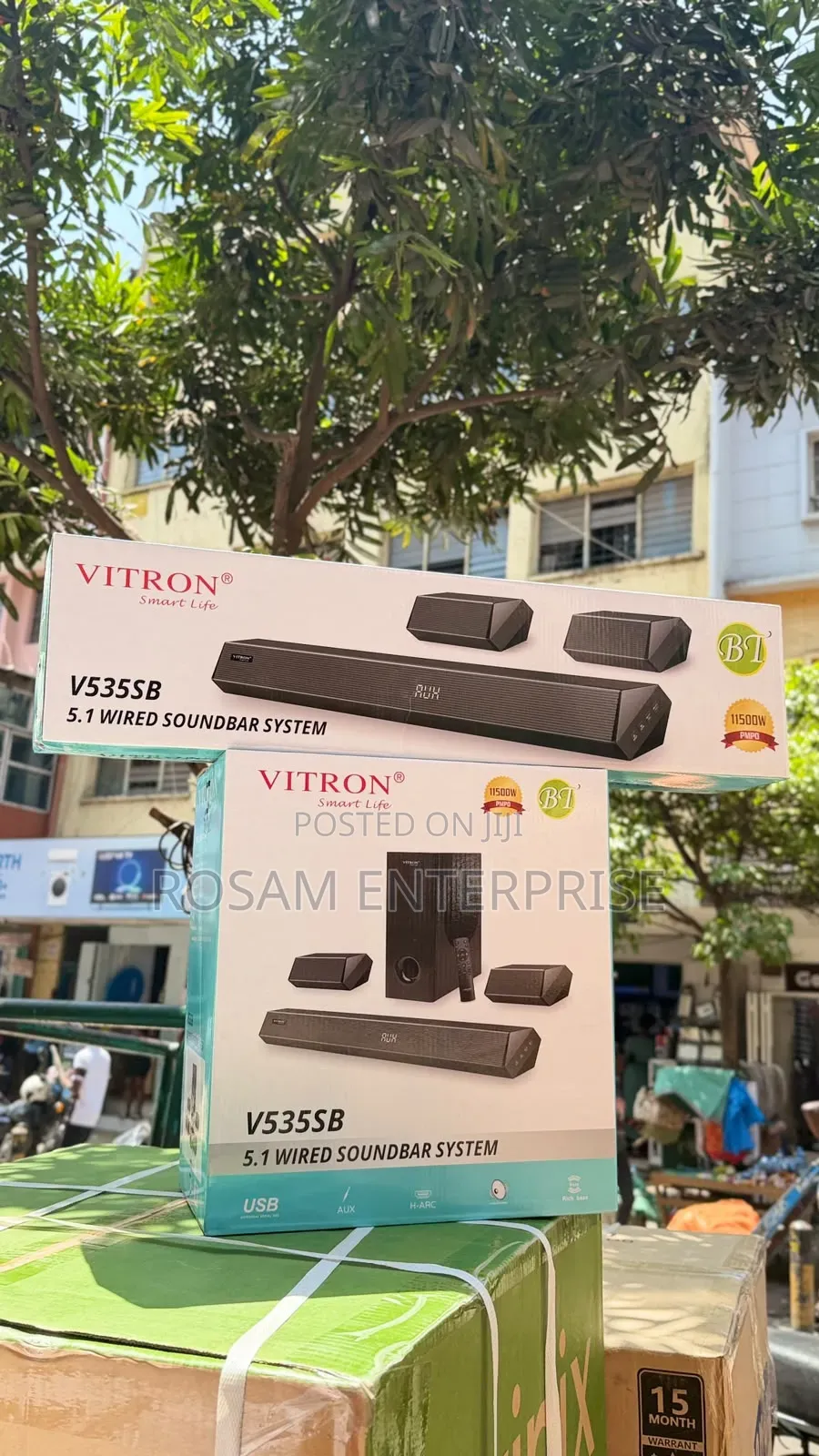 Vitron V535SB 5.1 Wired Soundbar System.