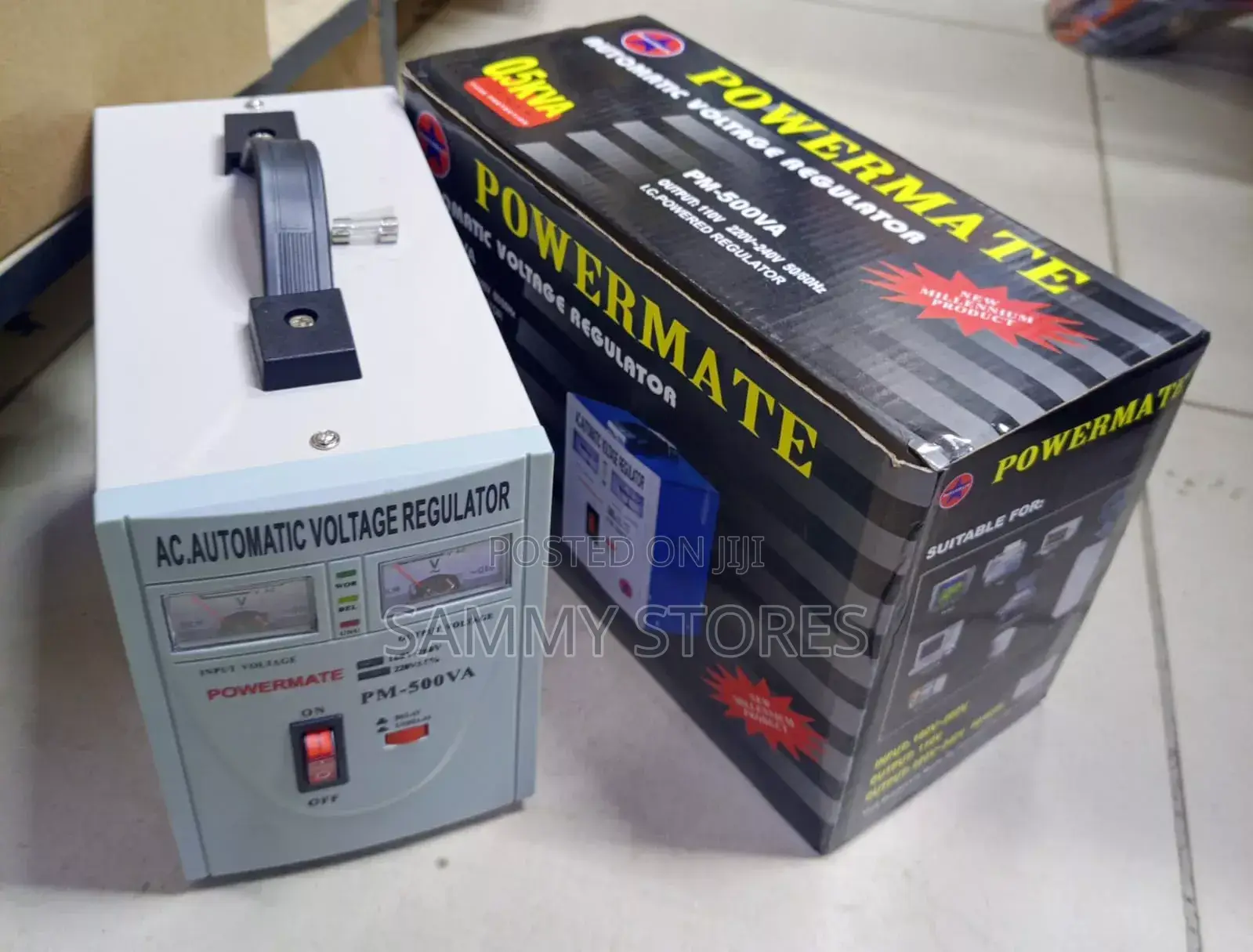 Powermate 0.5KVA Automatic Voltage Regulator – 220V