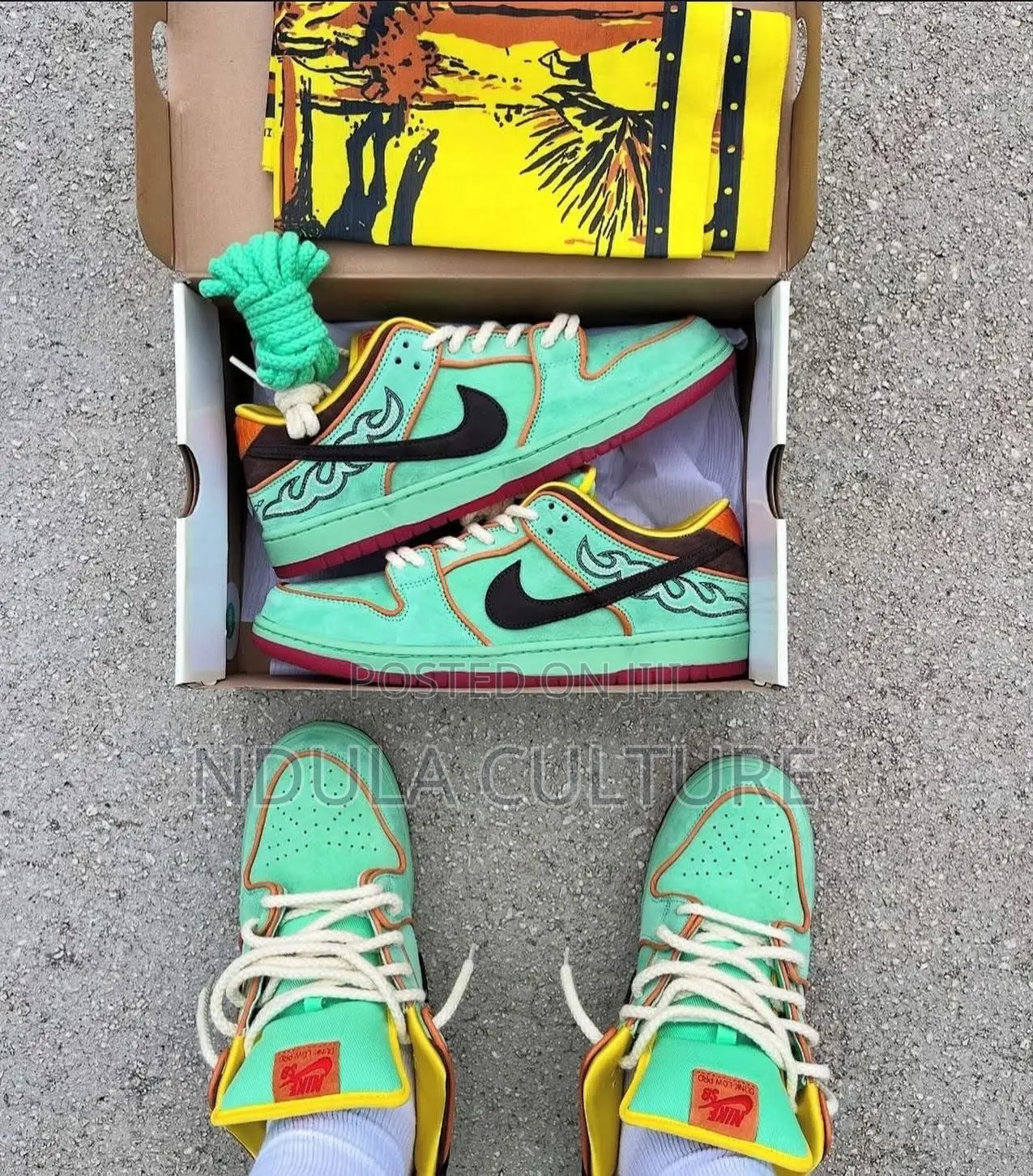 Nike SB Dunk Low 'Rodeo Tourmaline' Sneakers