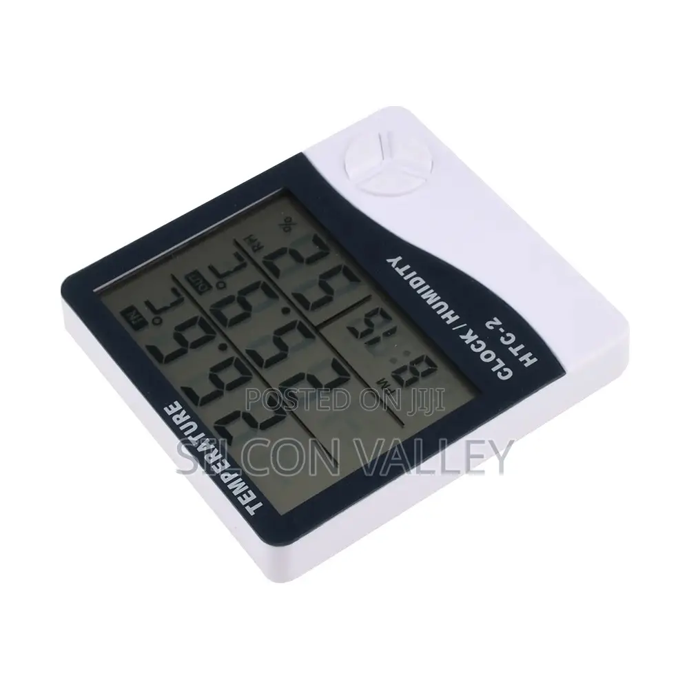 LCD Digital Hygrograph Clock, Thermometer,Hygrometer,Indoor Outdoor
