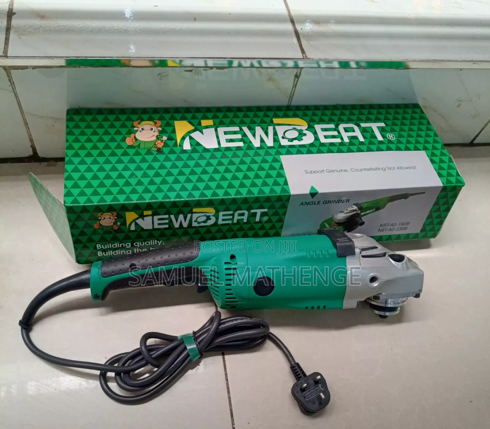 NEWBEAT Workshop Angle Grinder