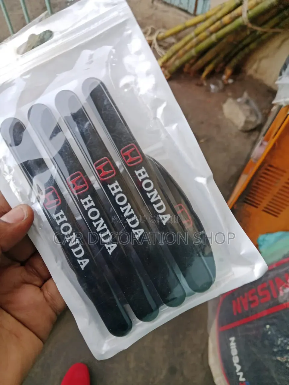 Honda Antiscratch Door Handle Bowl Protectors Edge Strips