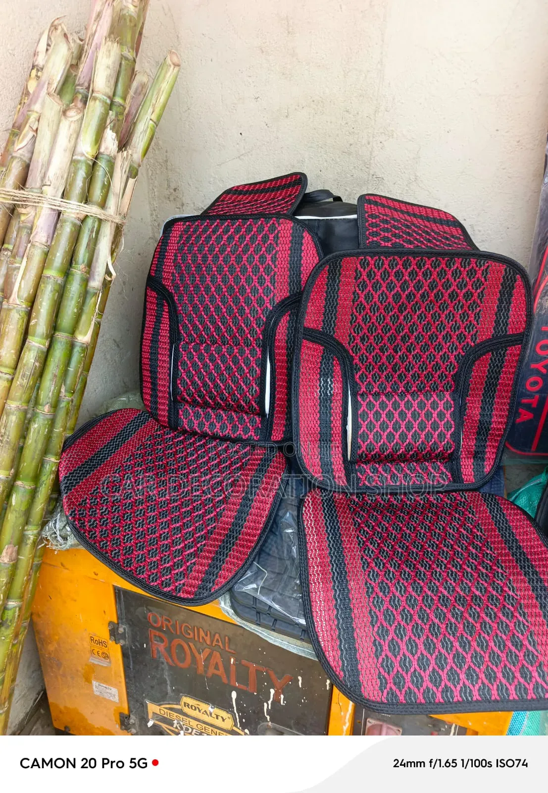 Universal Fit Breathable 2pc Front Seats Only Knitted Seat Covers