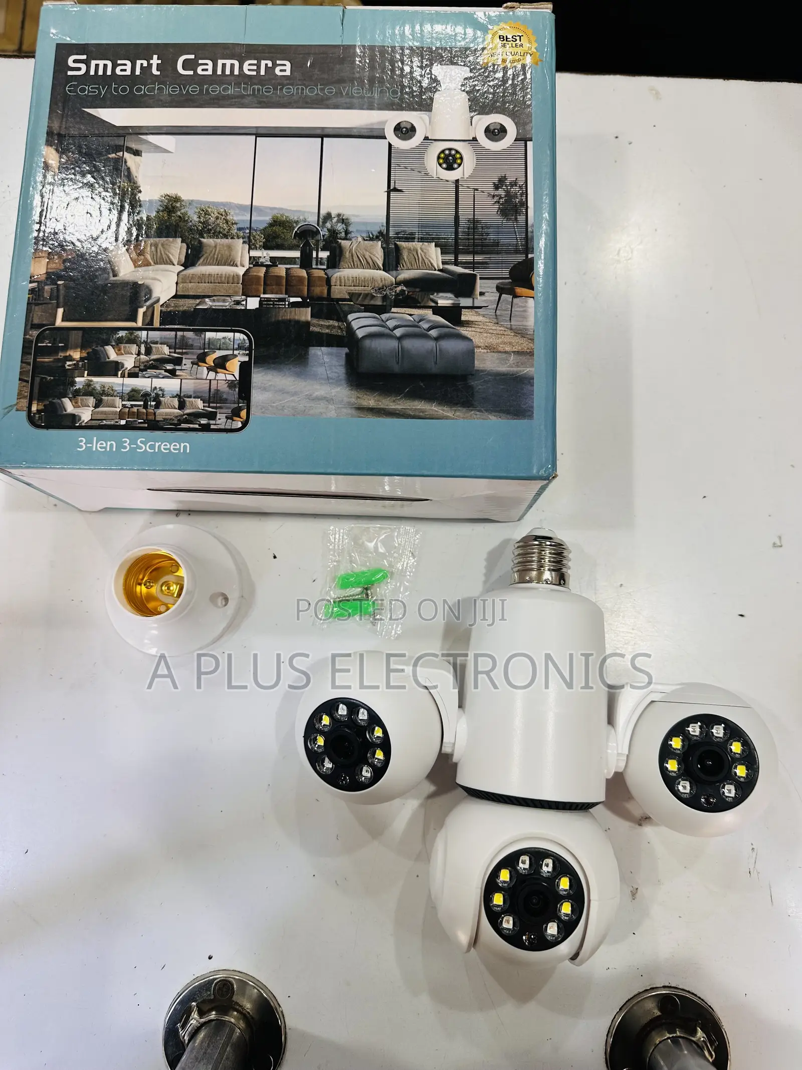 3 Lens Wifi CCTV Camera Outdoor Security Camera