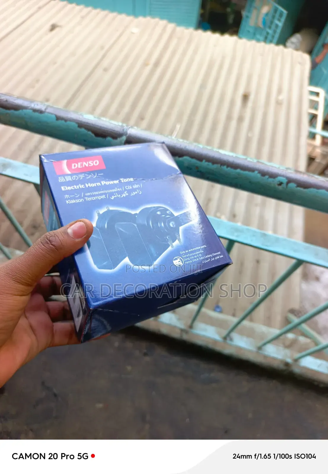 12v Denso Horn in Pair Project Aloud, Attention Grabbing Sound Level