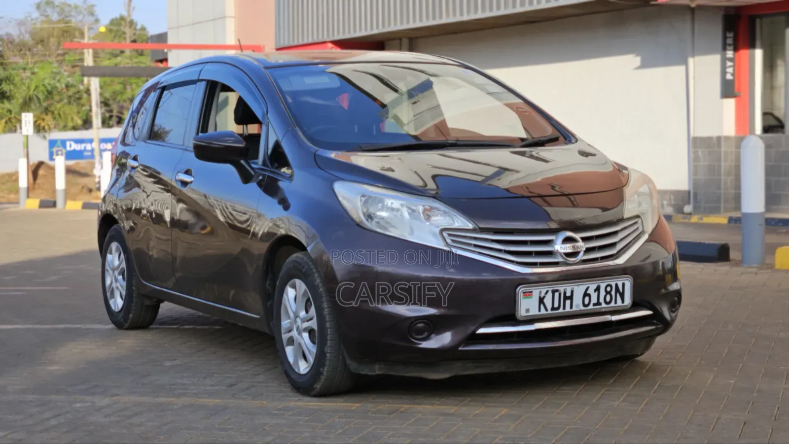 Nissan Note 1.2 Petrol 2015 Burgundy