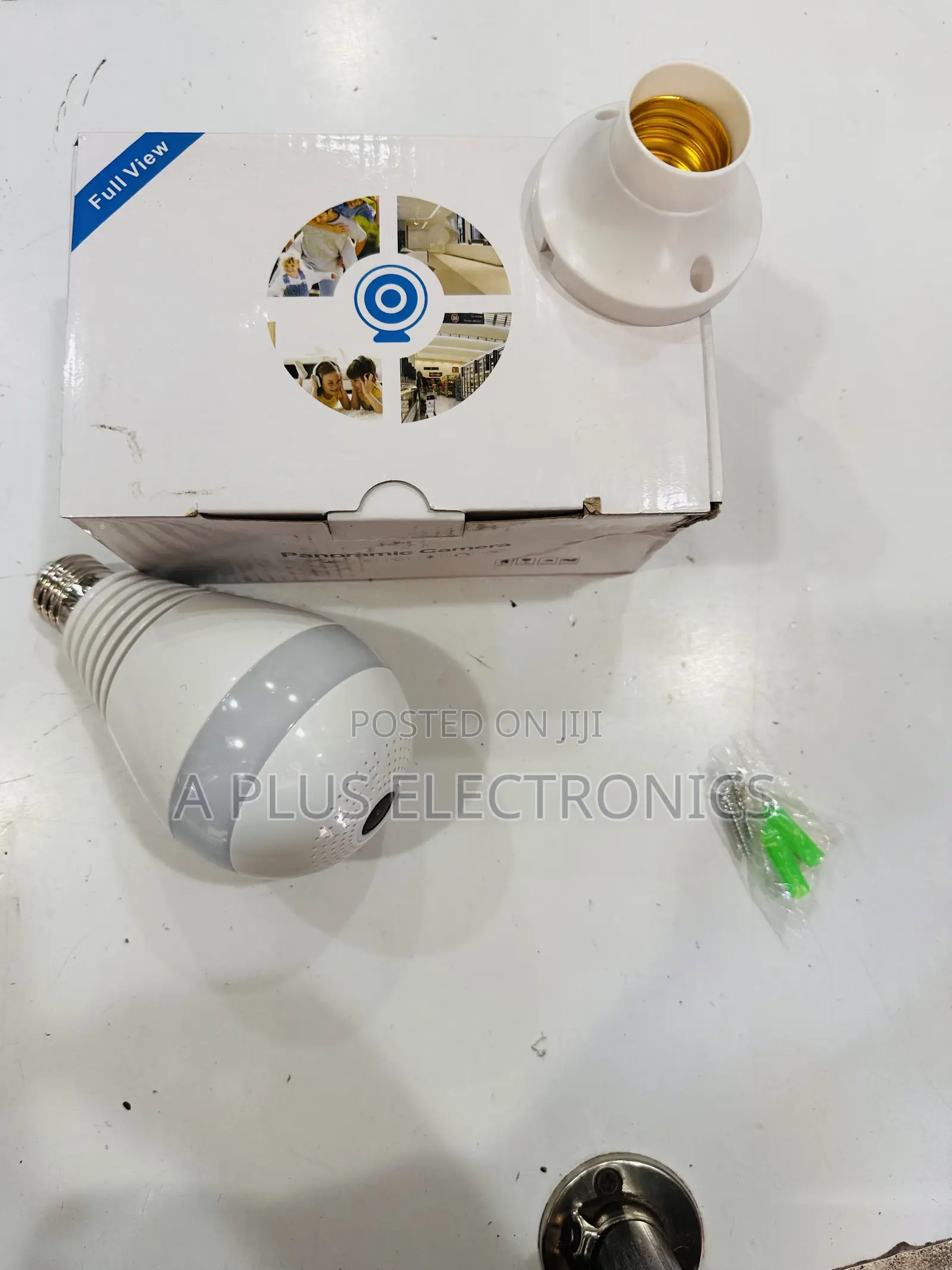 V9 Camera Bulb (V380 App) – WiFi Security Camera Light