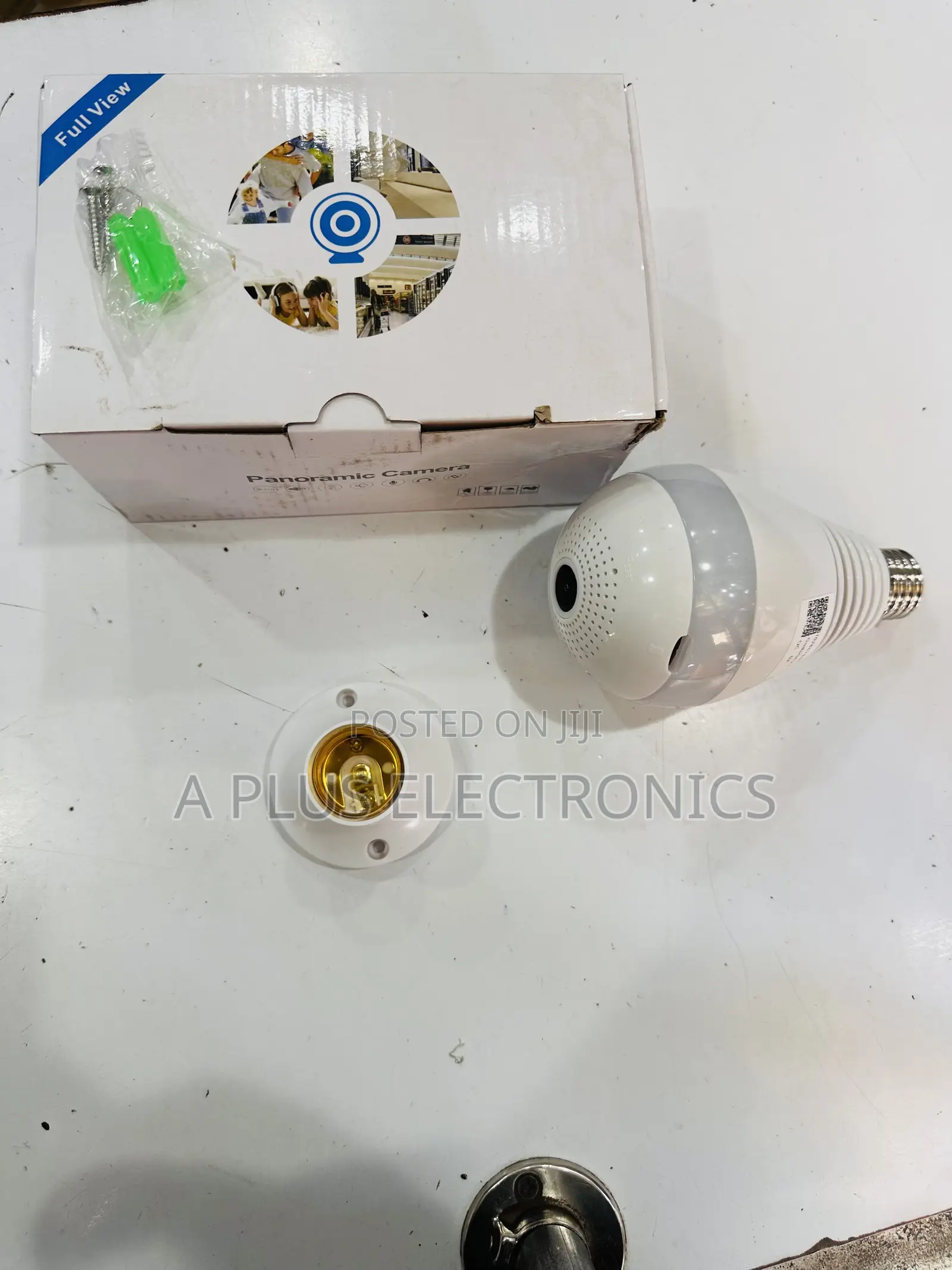 V9 Camera Bulb (V380 App) – Smart WiFi Camera for Home Office