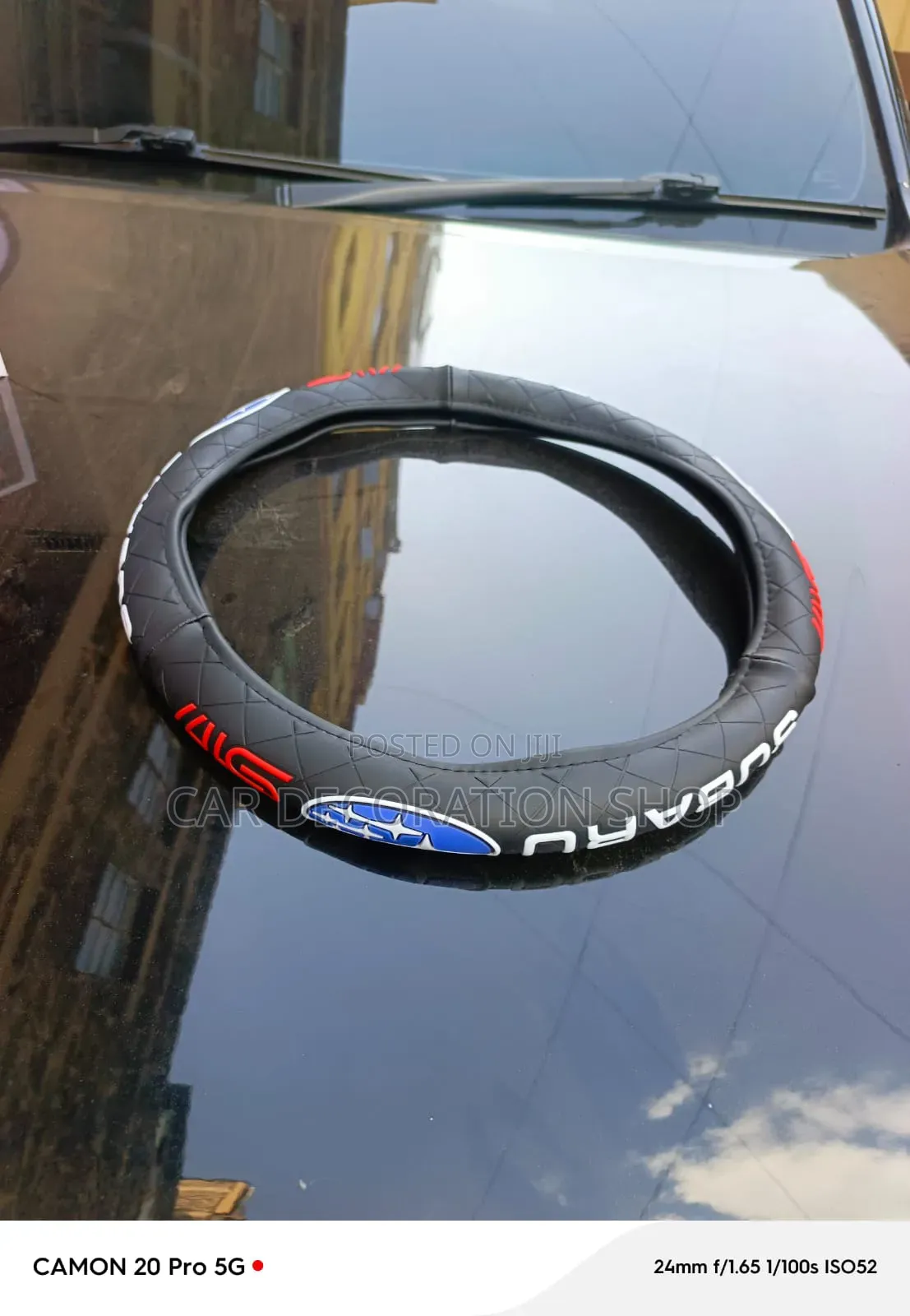 38cm Subaru Steering Wheel Cover Provide Extra Grip Protection