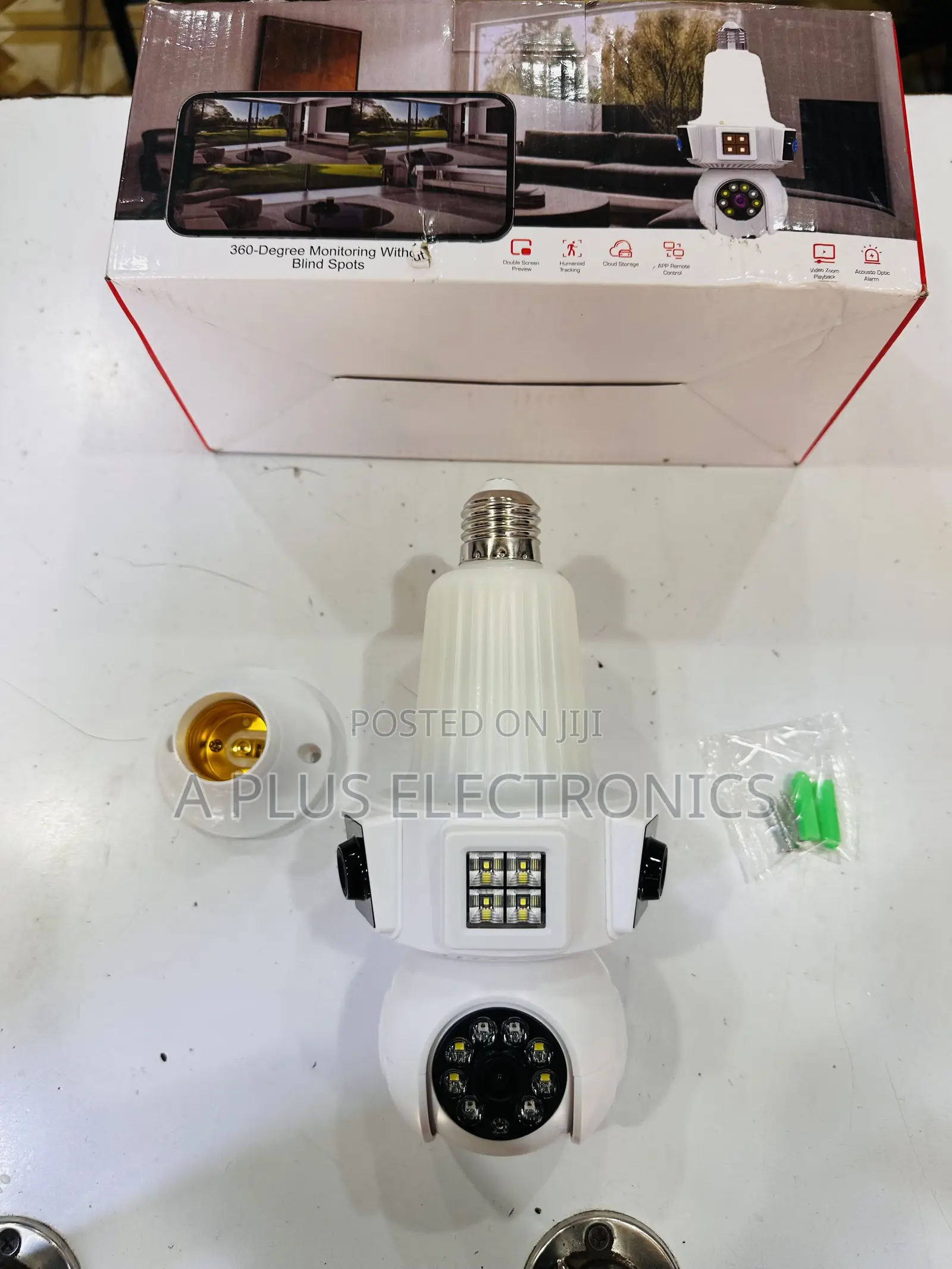 3 Lens E33 WiFi CCTV Camera – Smart Home Security Camera