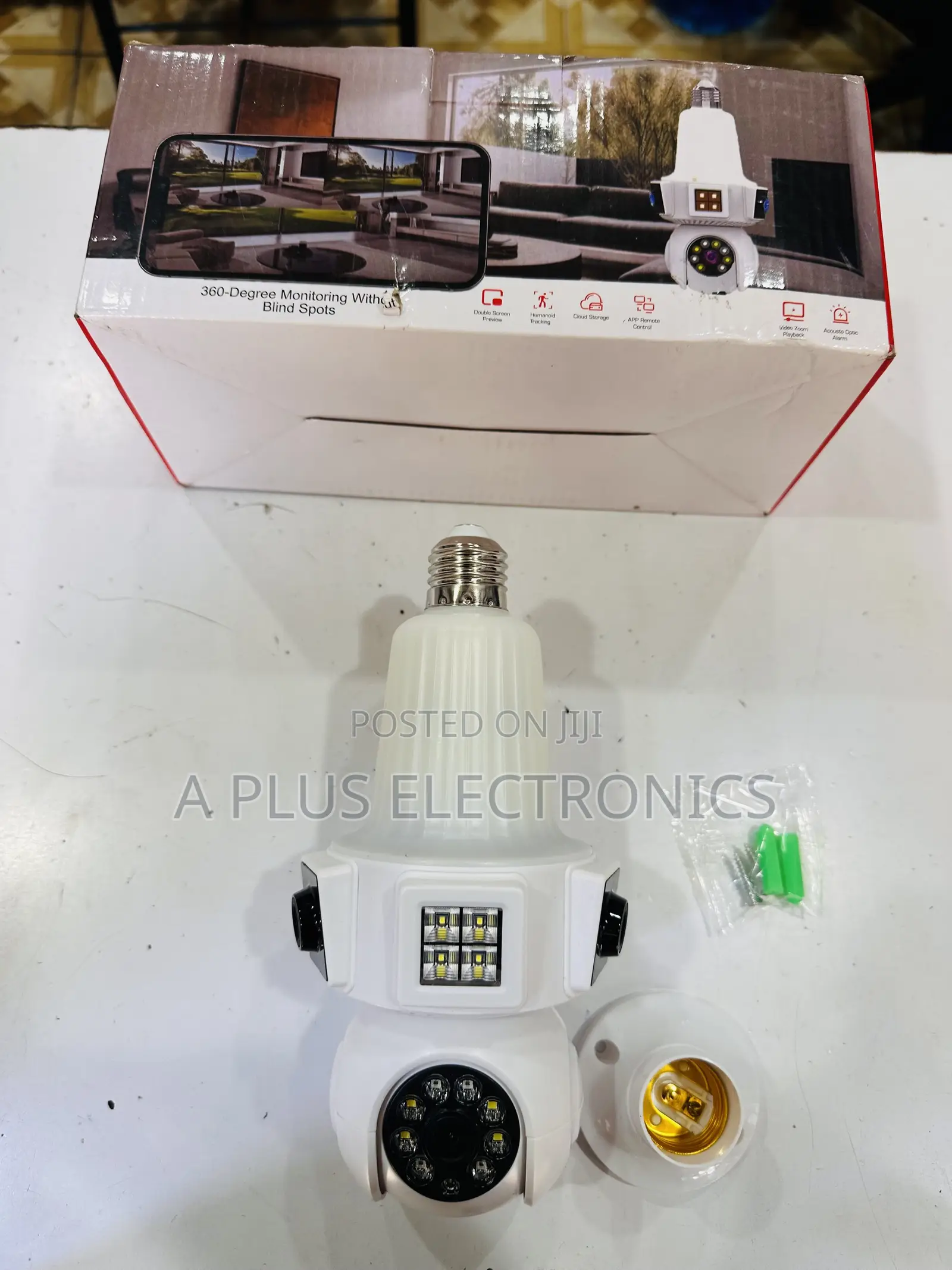 3 Lens E33 WiFi CCTV Camera – Smart Home Security Camera