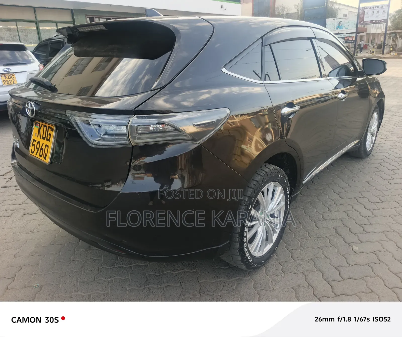 Toyota Harrier 2014 Black