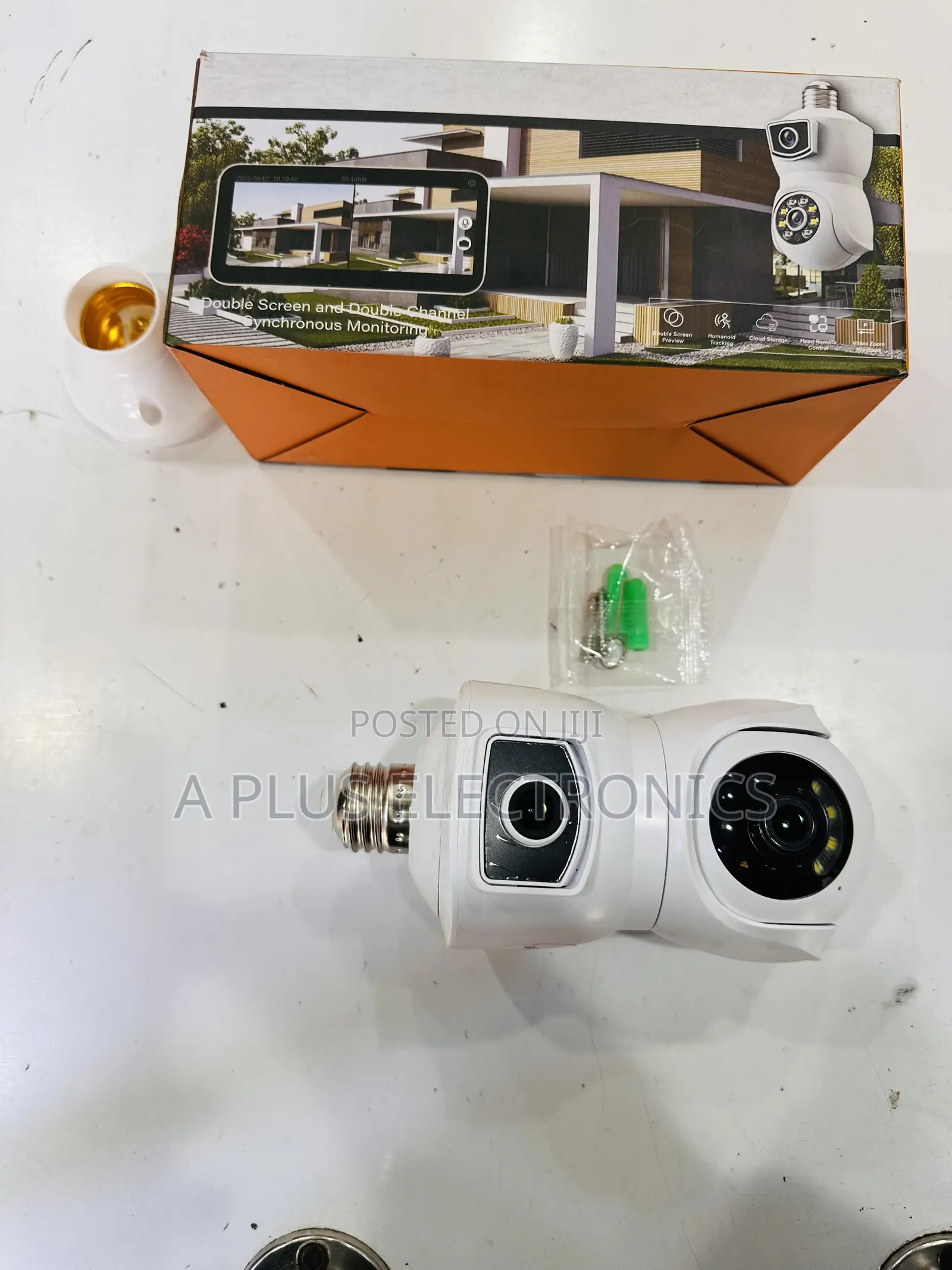 E9 Wifi CCTV Dual Lens Camera HD Security Camera