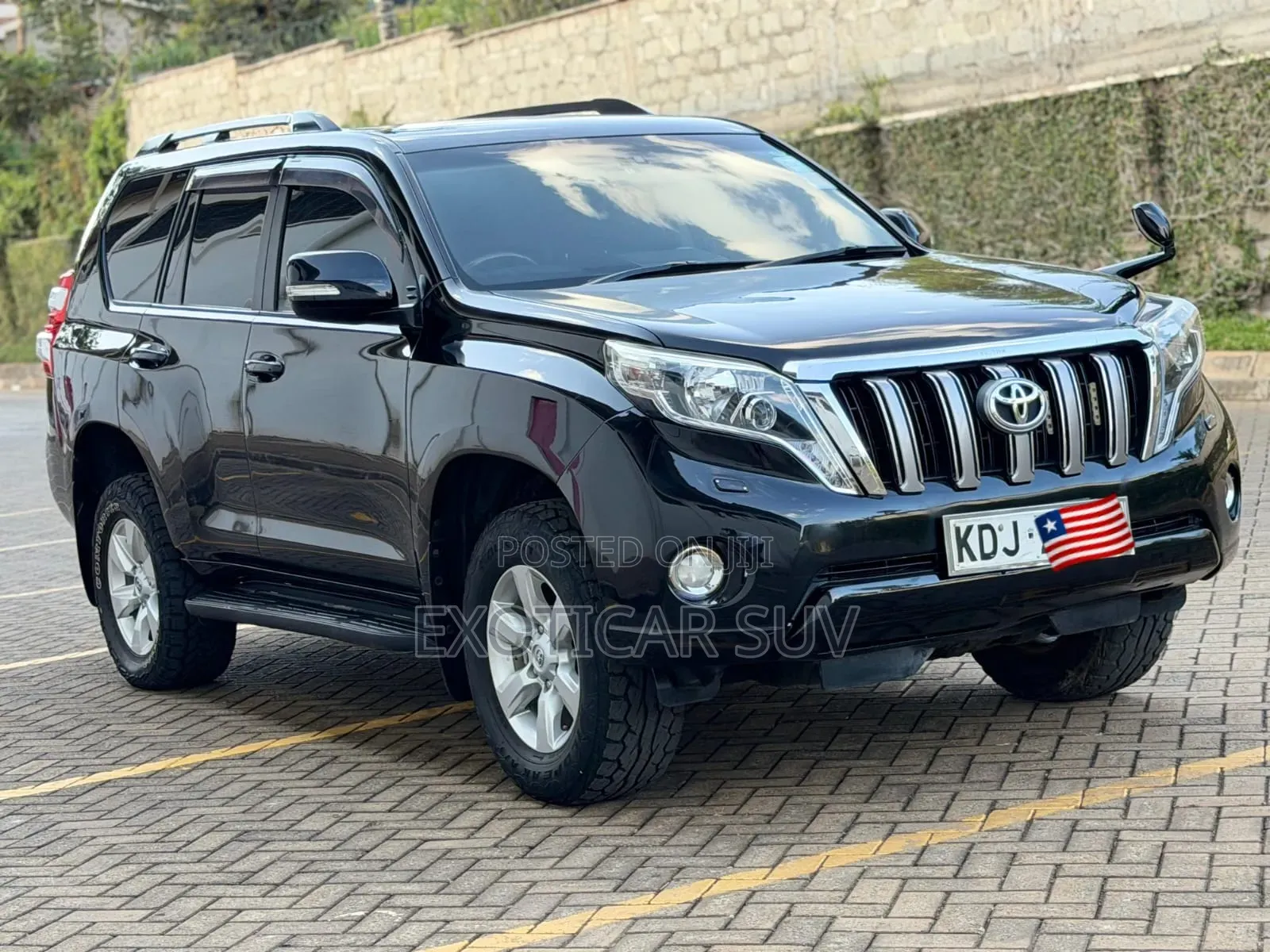 Toyota Land Cruiser Prado 2.7 VVT-i 2015 Matt Black