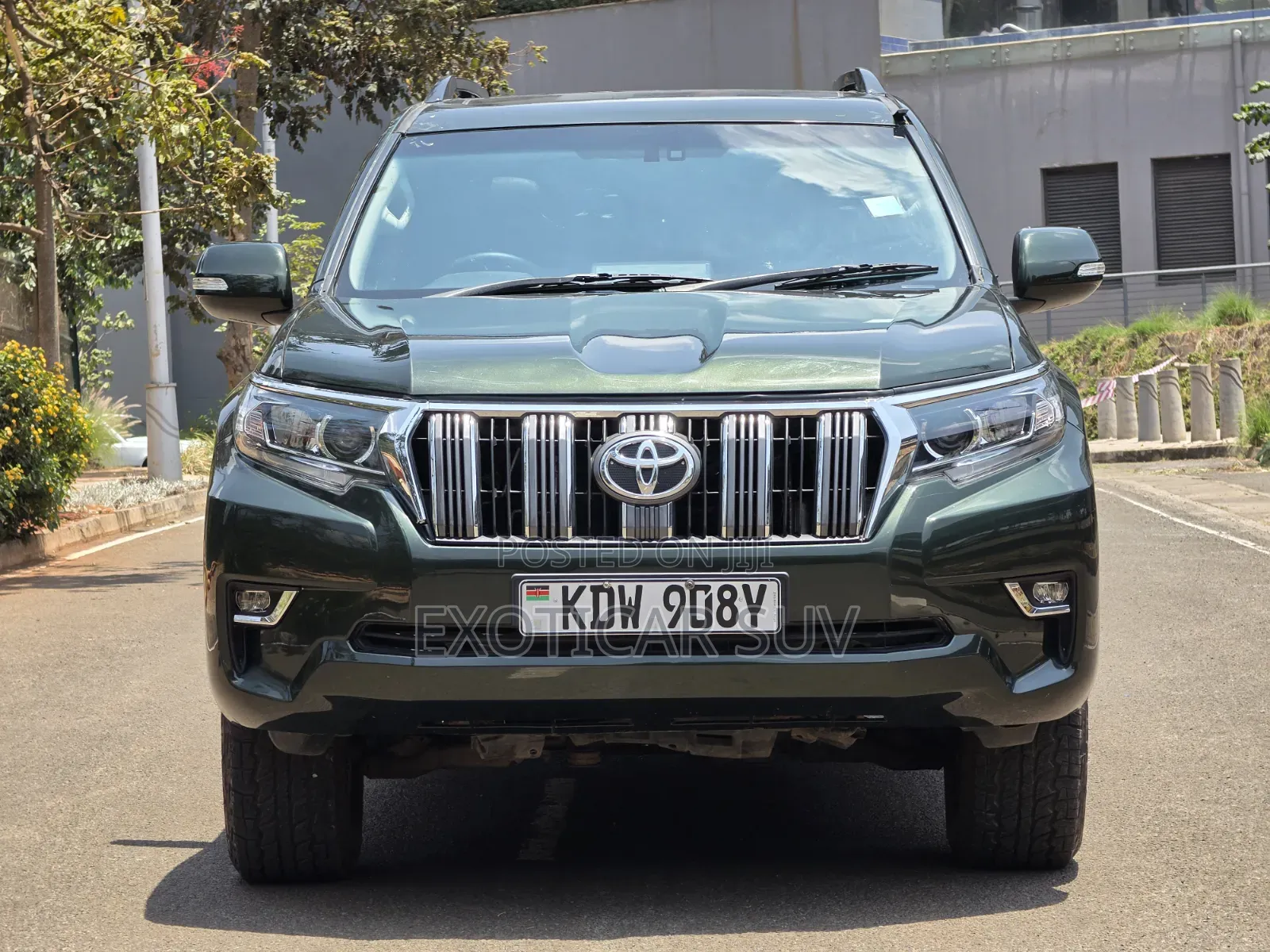 Toyota Land Cruiser Prado 3.0 D-4D (190 Hp) 7 seats 2014 Green