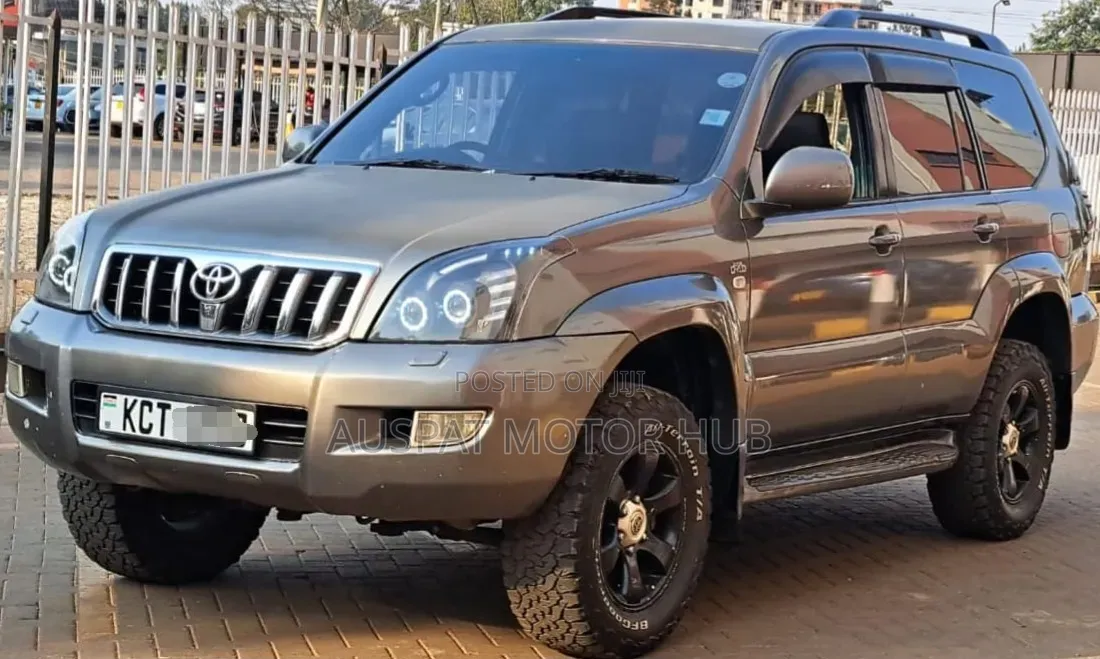 Toyota Land Cruiser Prado 3.0 D-4D 5dr 2008 Gray