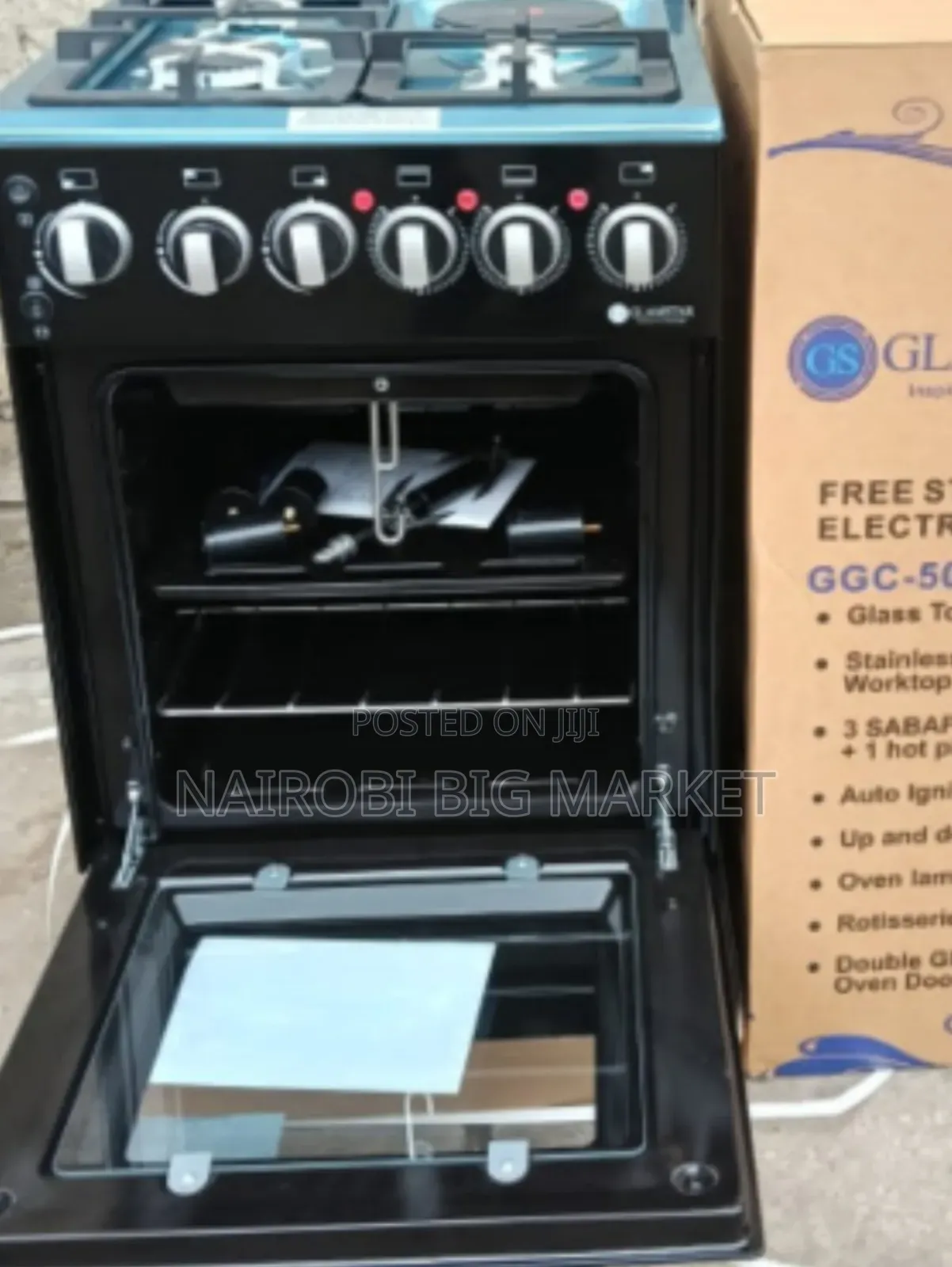 Black Glamstar 50*55 Cooker