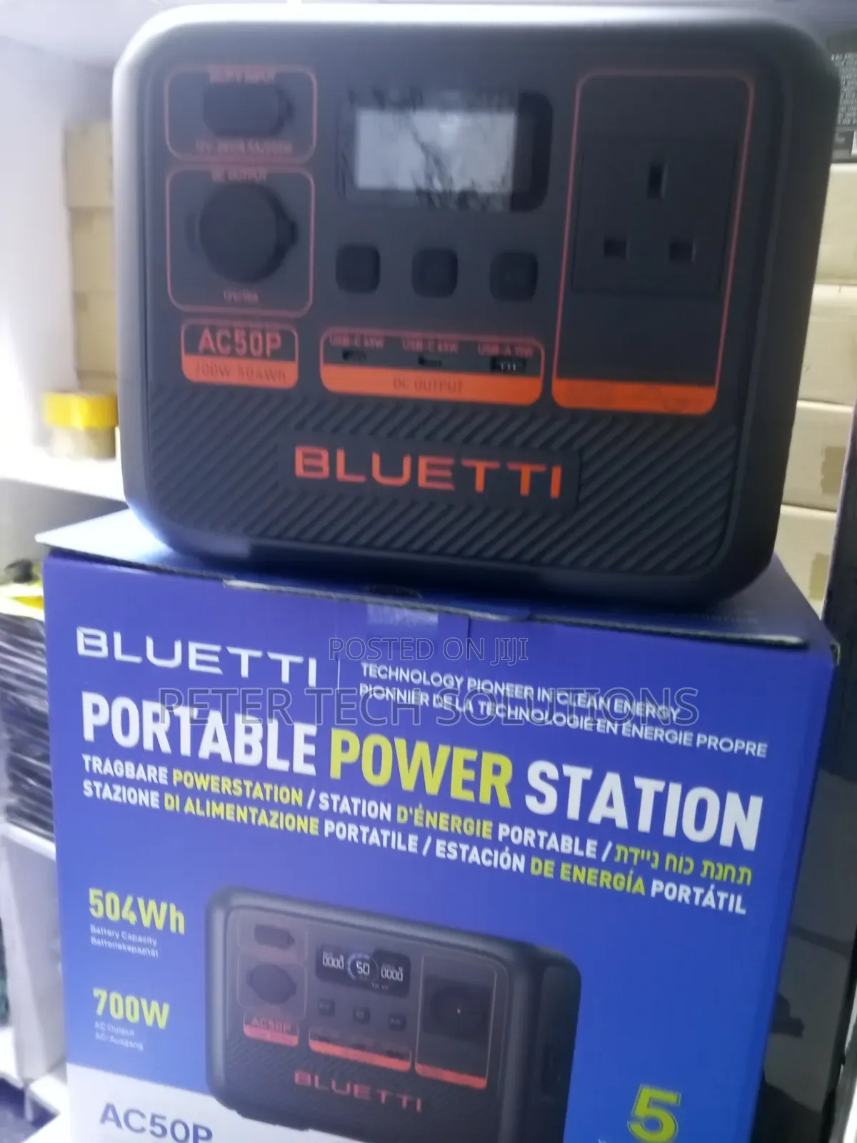 BLUETTI AC50P Portable Power Station | 700W 504Wh