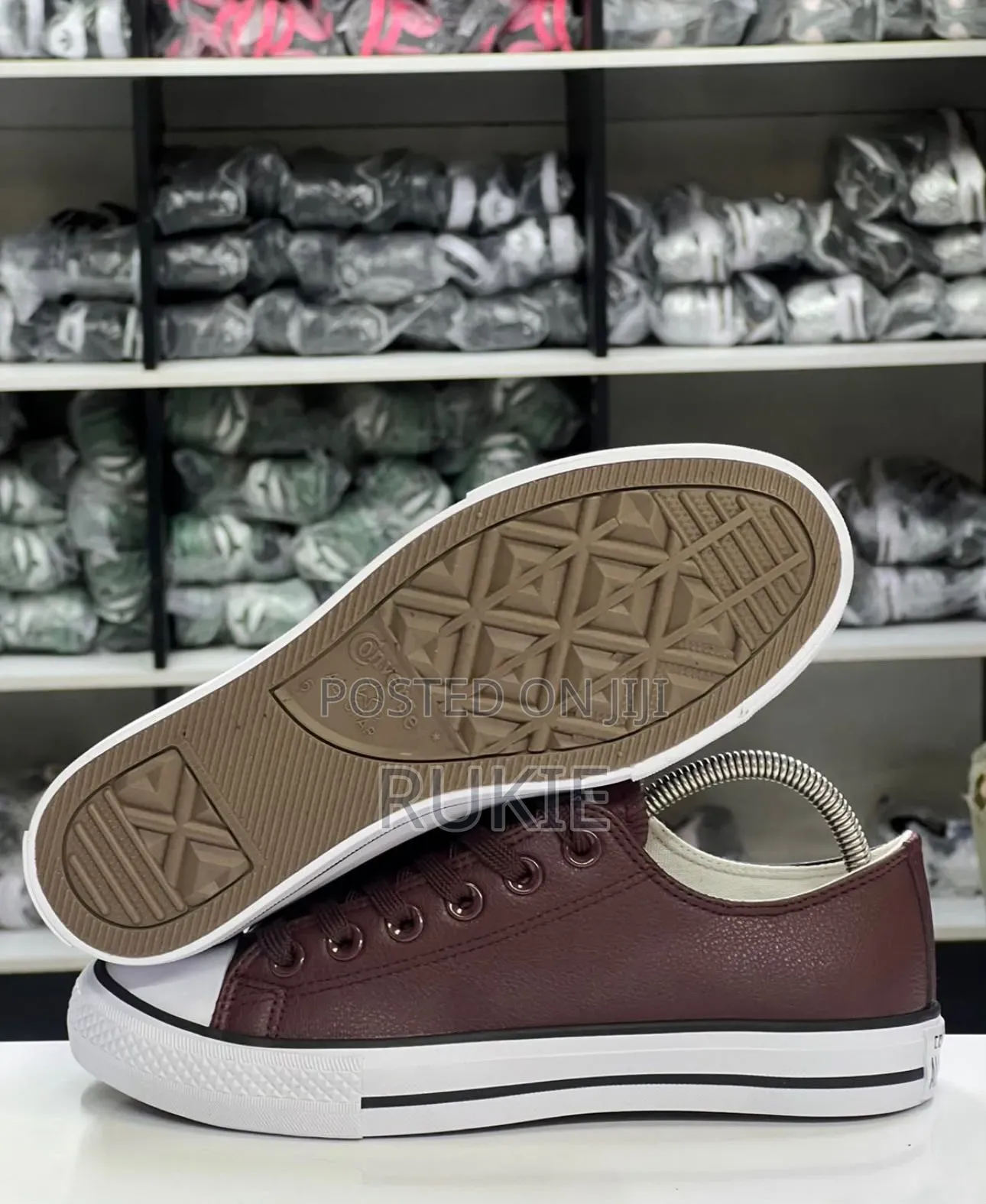 Leather Converse Shoes
