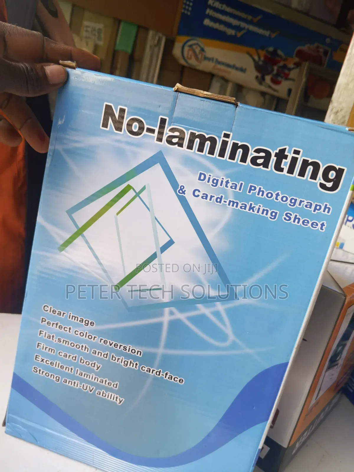 A4 Laminates Card Making Sheet