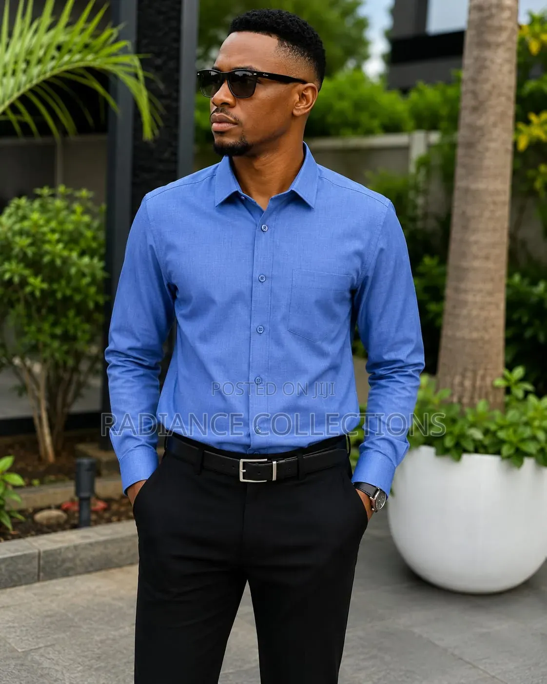 Men Official Plain Shirts