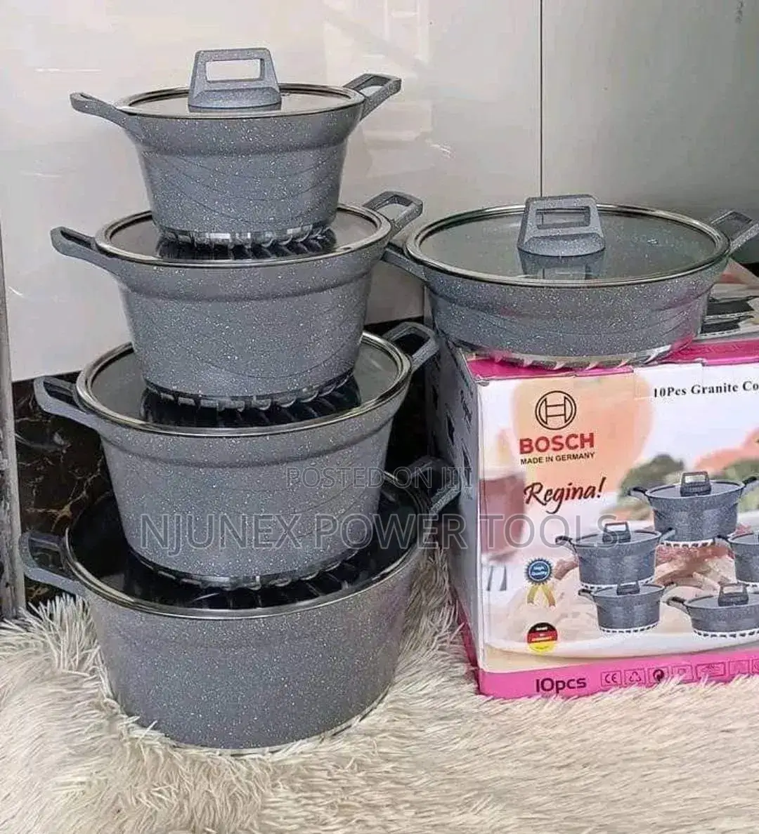 Granite Non-Stick Cookware Set