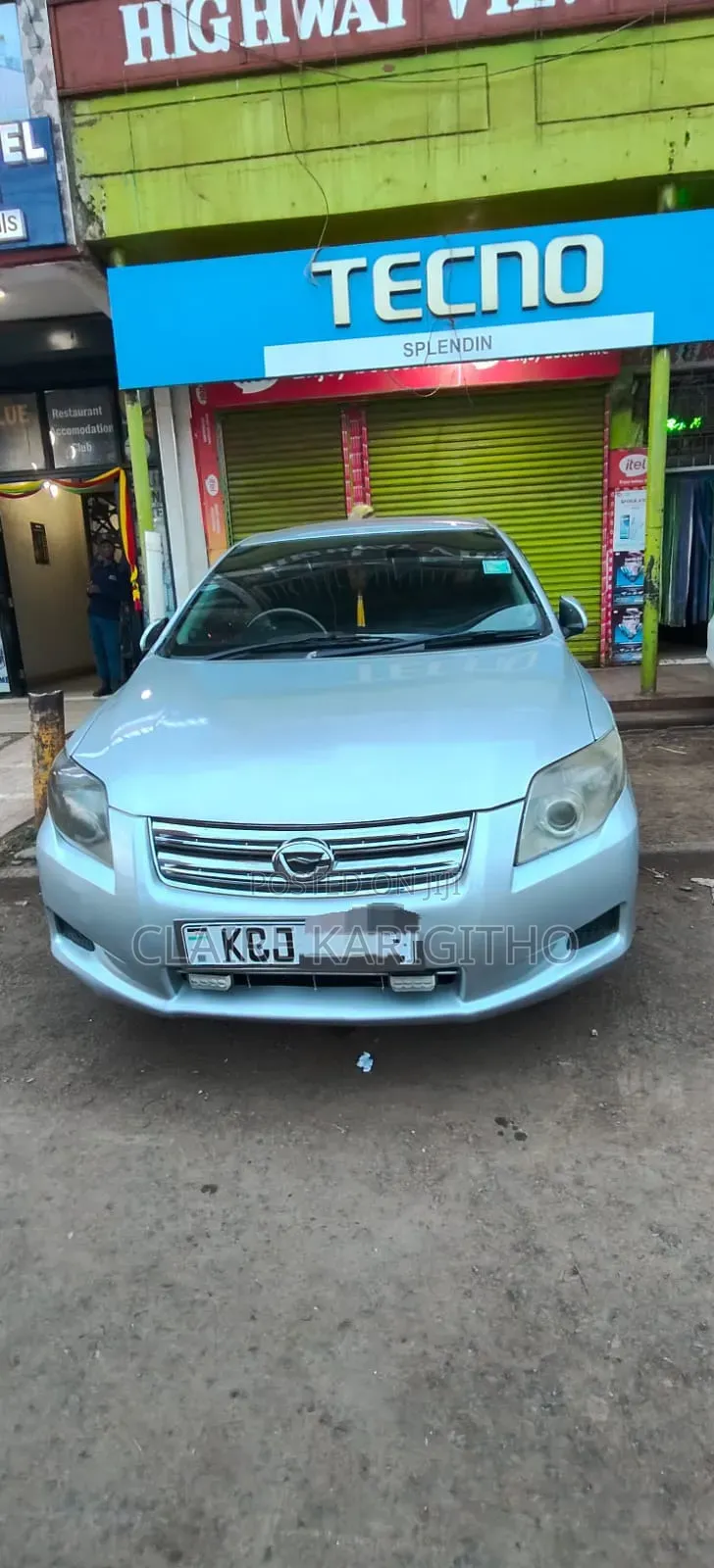 Toyota Axio 2010 Silver