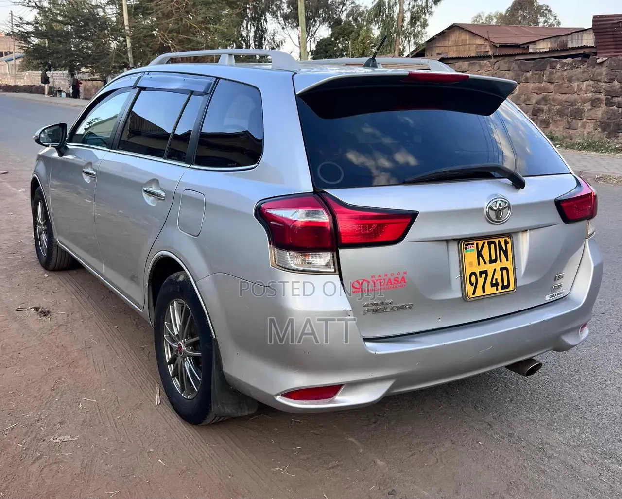 Toyota Corolla Fielder 2016 Silver