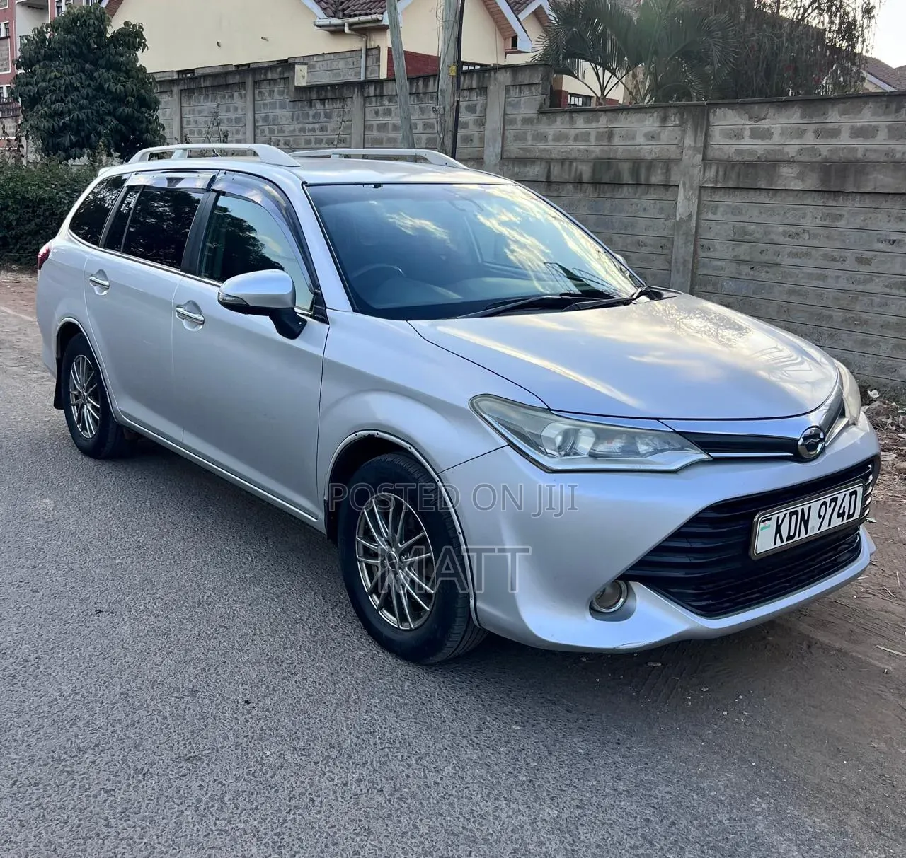 Toyota Corolla Fielder 2016 Silver