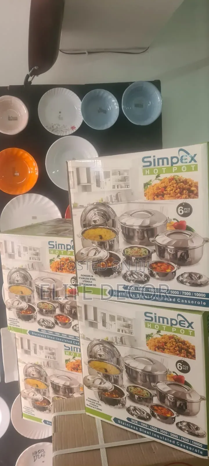 Simpex 6Pcs Hot Pot Set