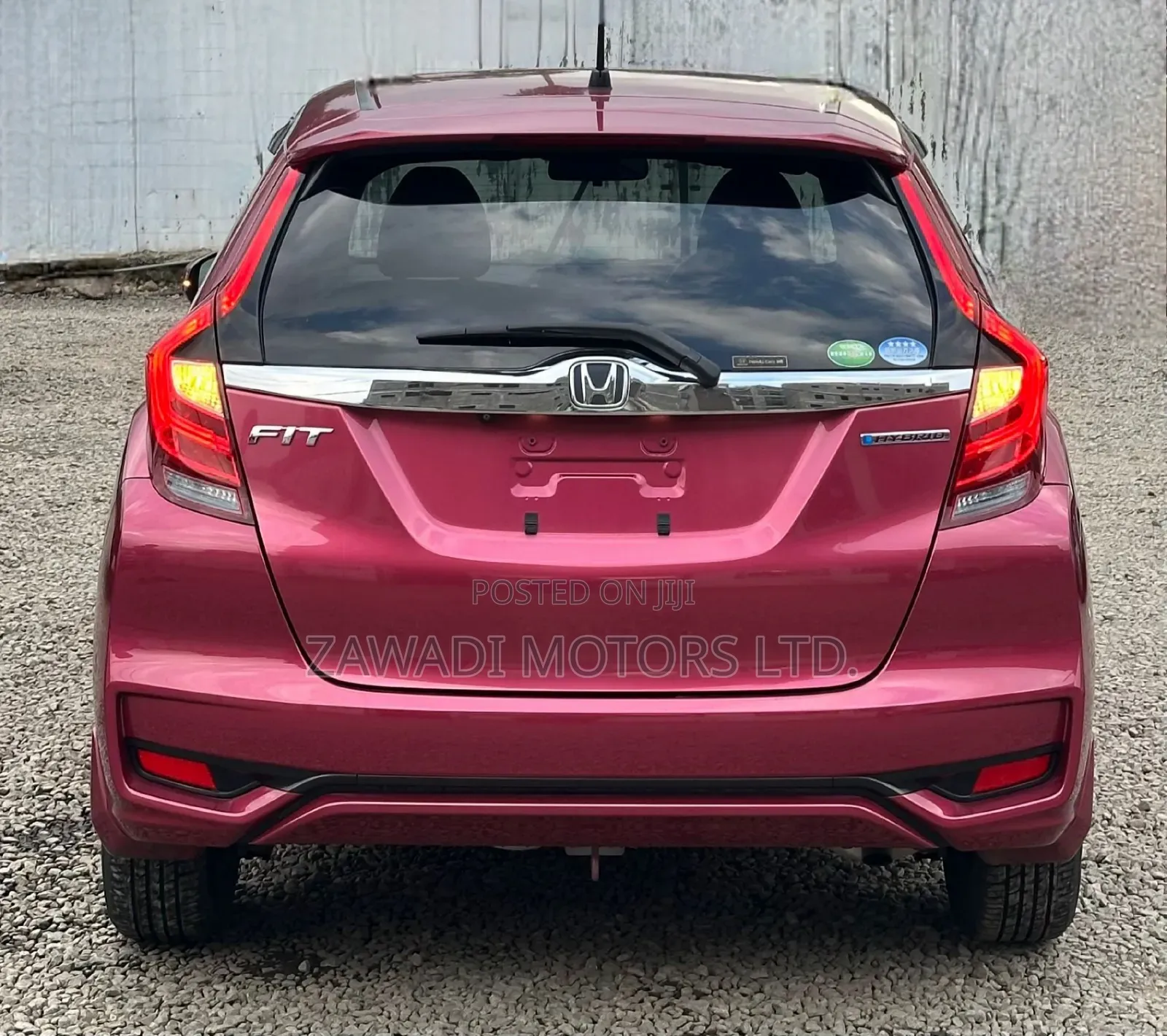 Honda Fit 2019 Red