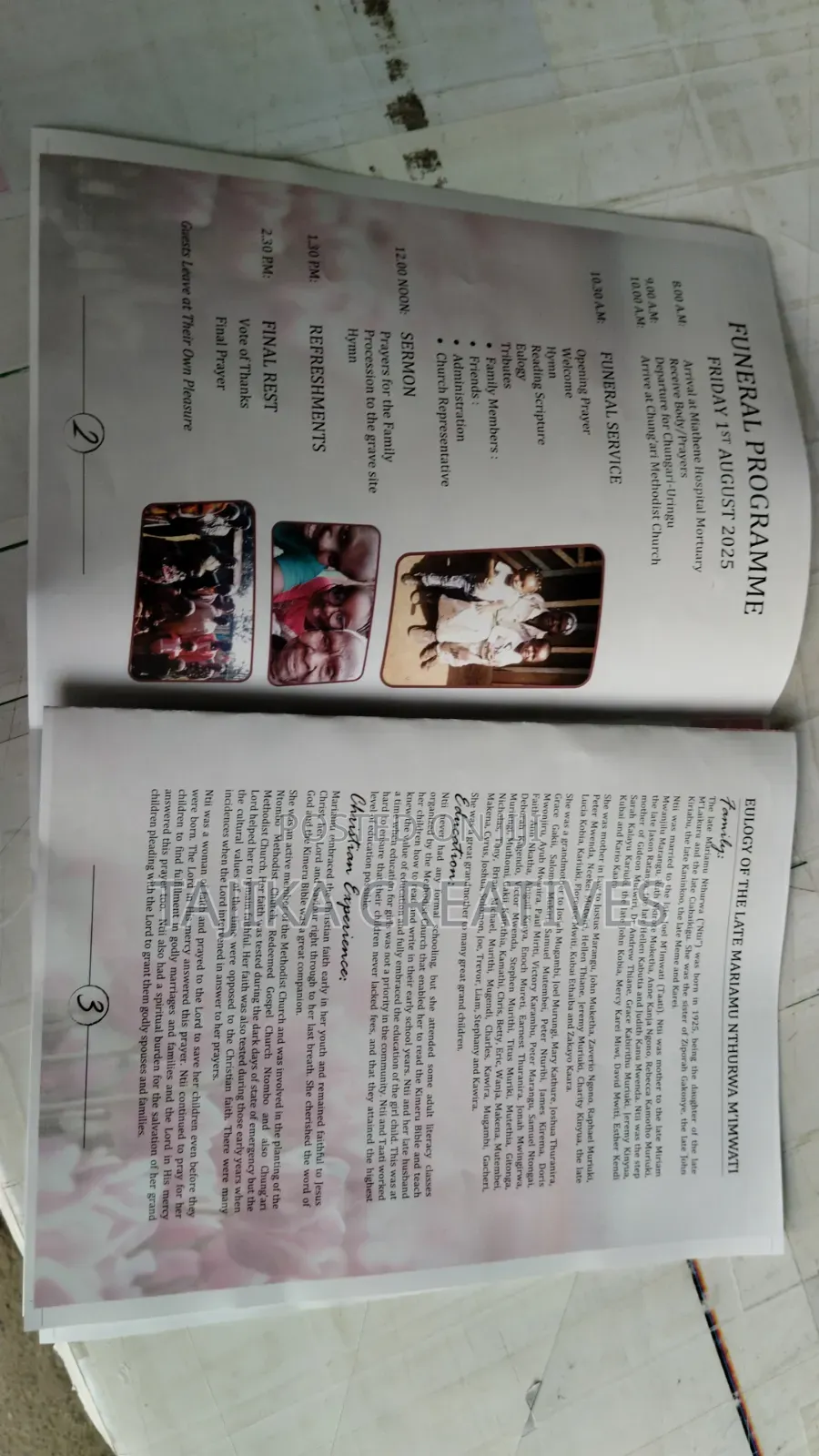Funeral Programs Printing