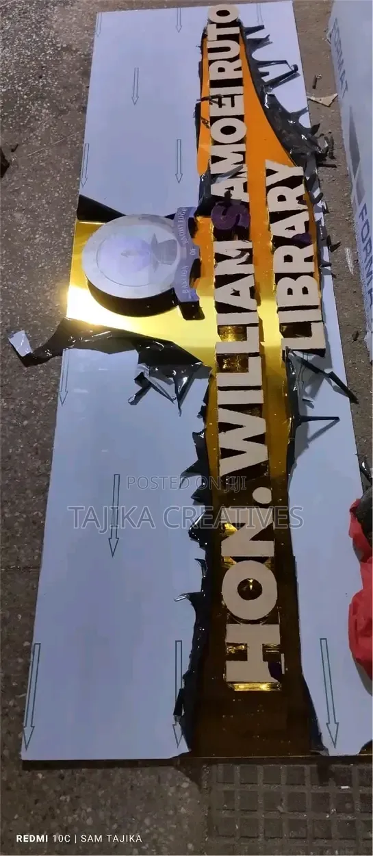 3D Signage Block Lettering