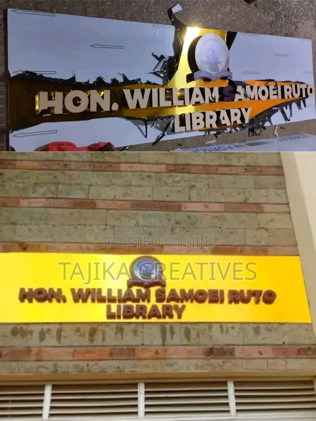 3D Signage Block Lettering