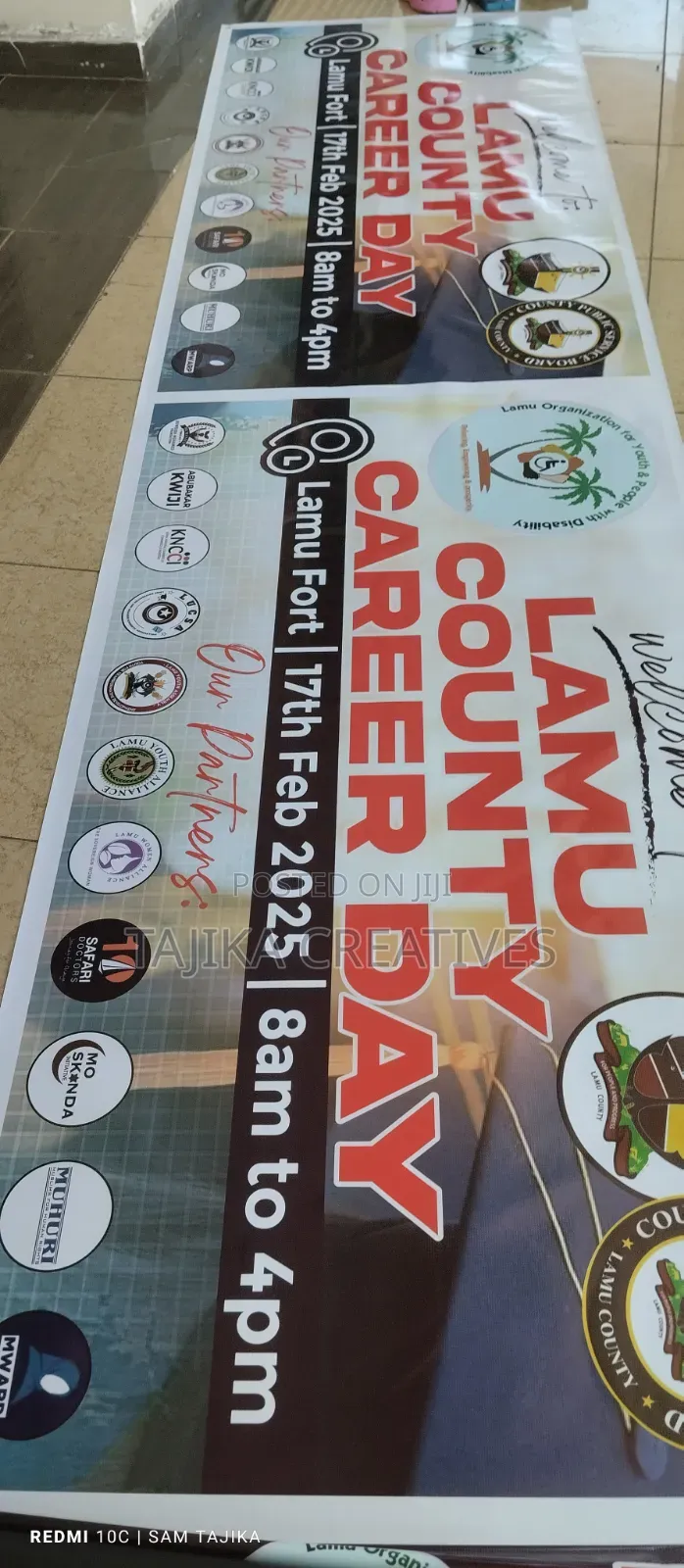 Banner Printing 3.2metres Any Length