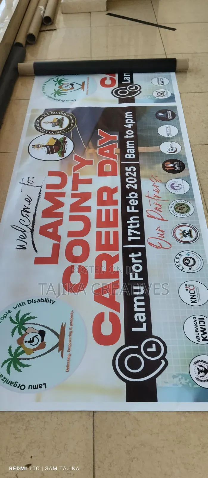 Banner Printing 3.2metres Any Length