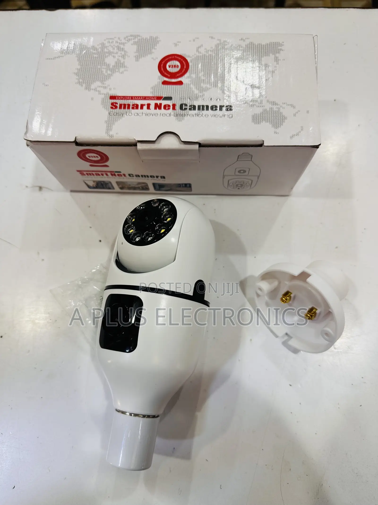 Q18 Rotating Double Camera Dual View Smart CCTV Camera