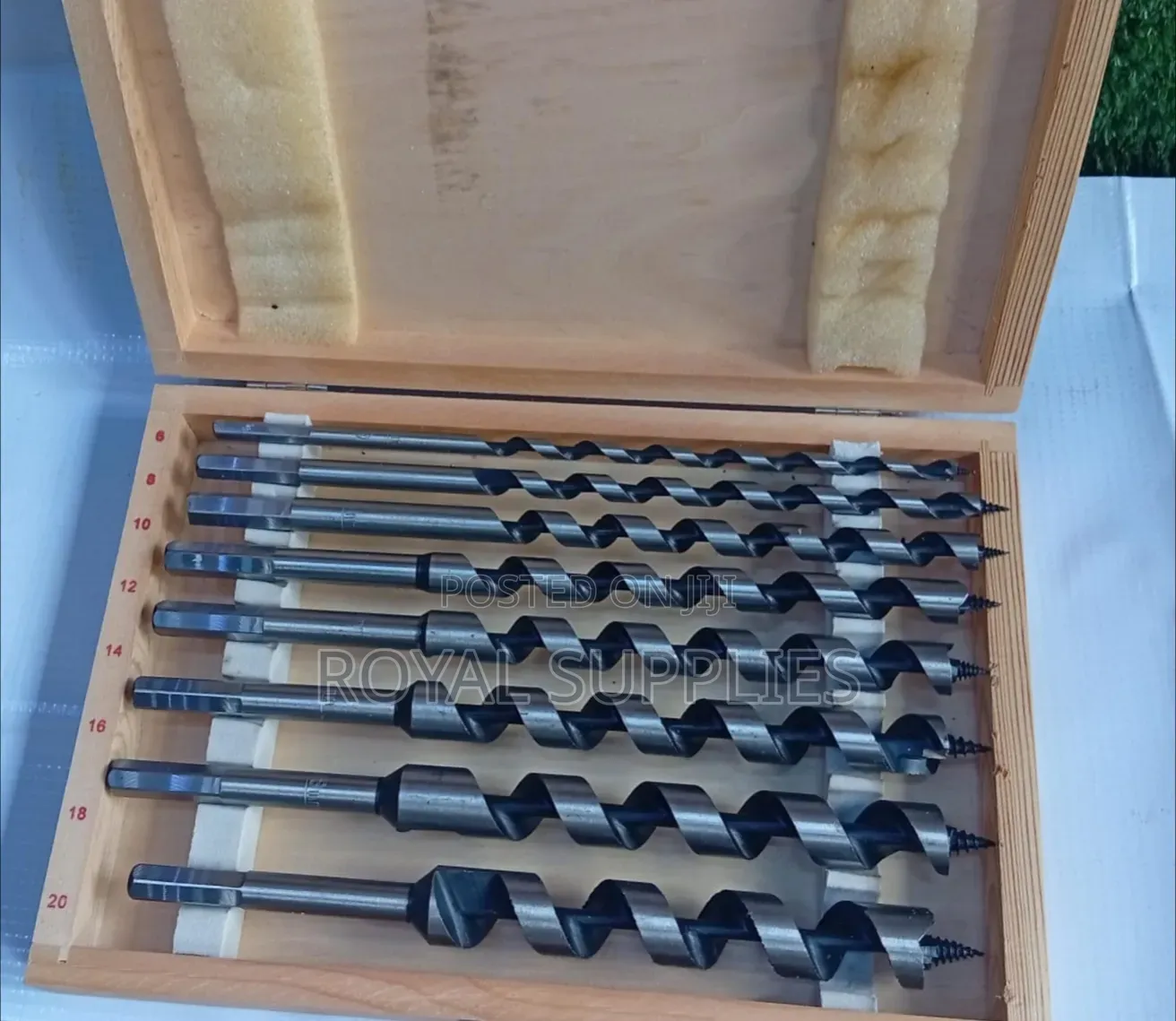 8pcs Auger Bit Set