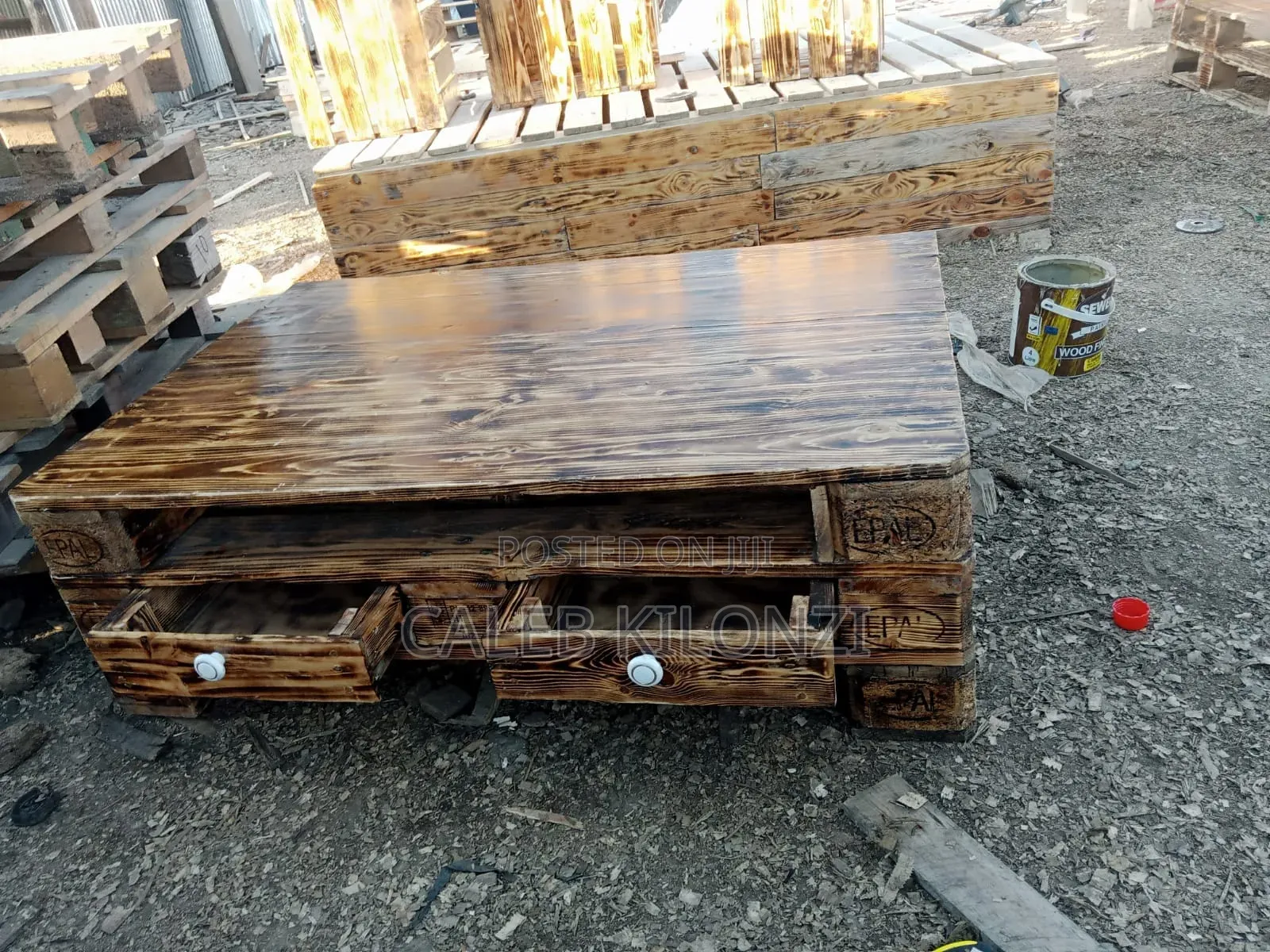 Wooden TV Stand