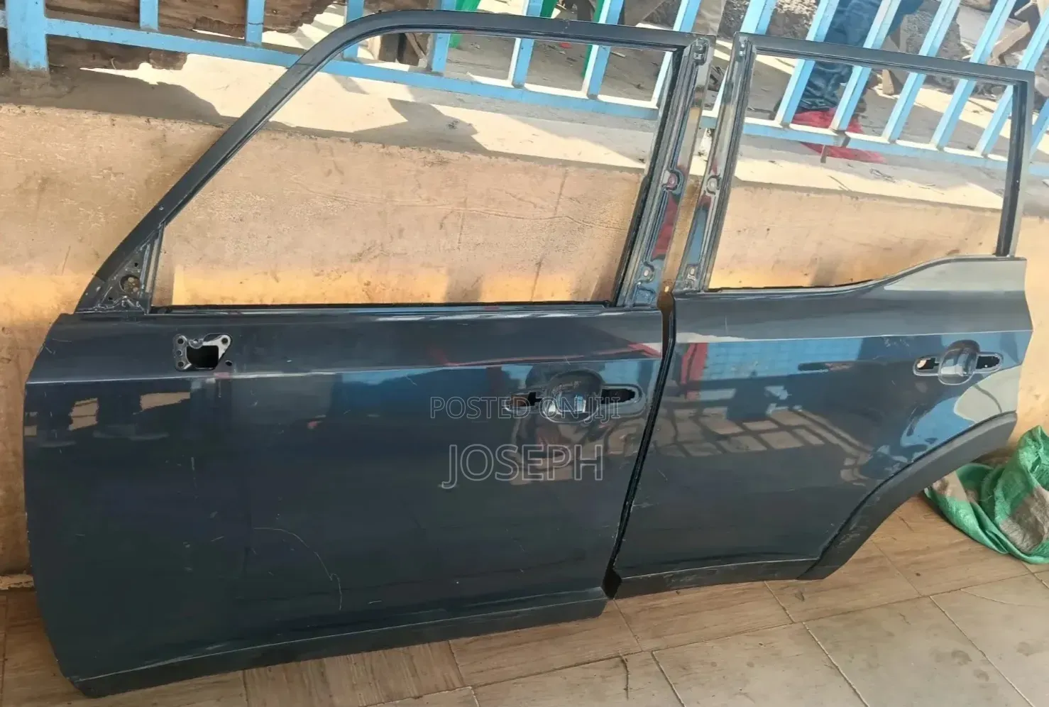 Prado J250 Clean Ex Japan Left Front Door With Moulding (Shell)