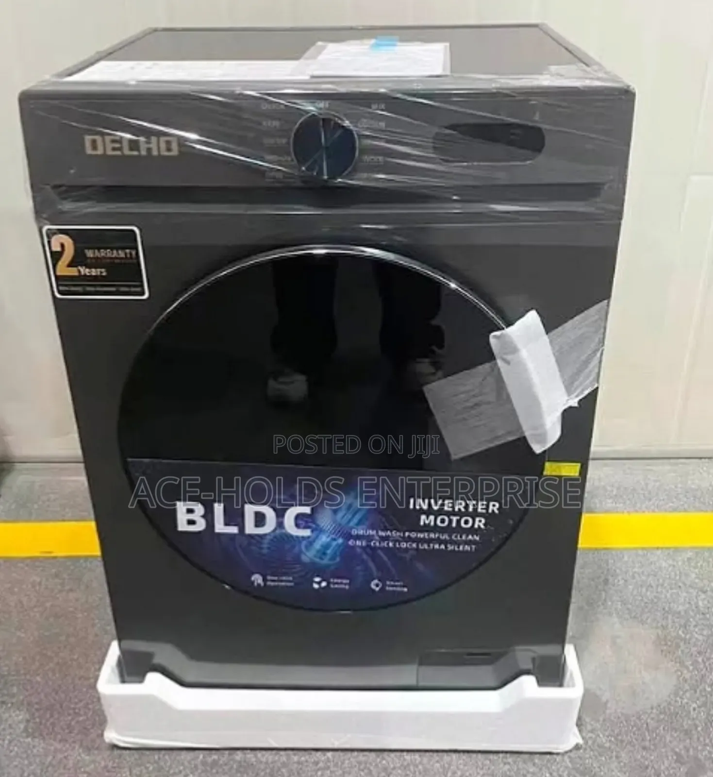 Dech 8Kgs Front Load Washing Machine - Inverter Motor Technology
