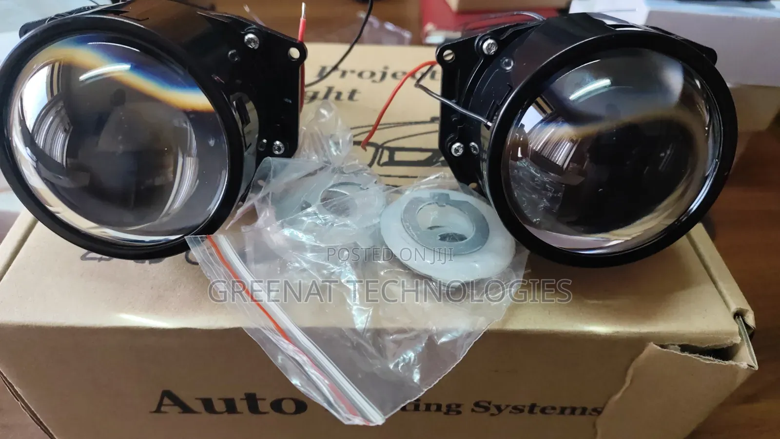Universal 3.0 Inch Bi LED Fog Projector Lens 300M