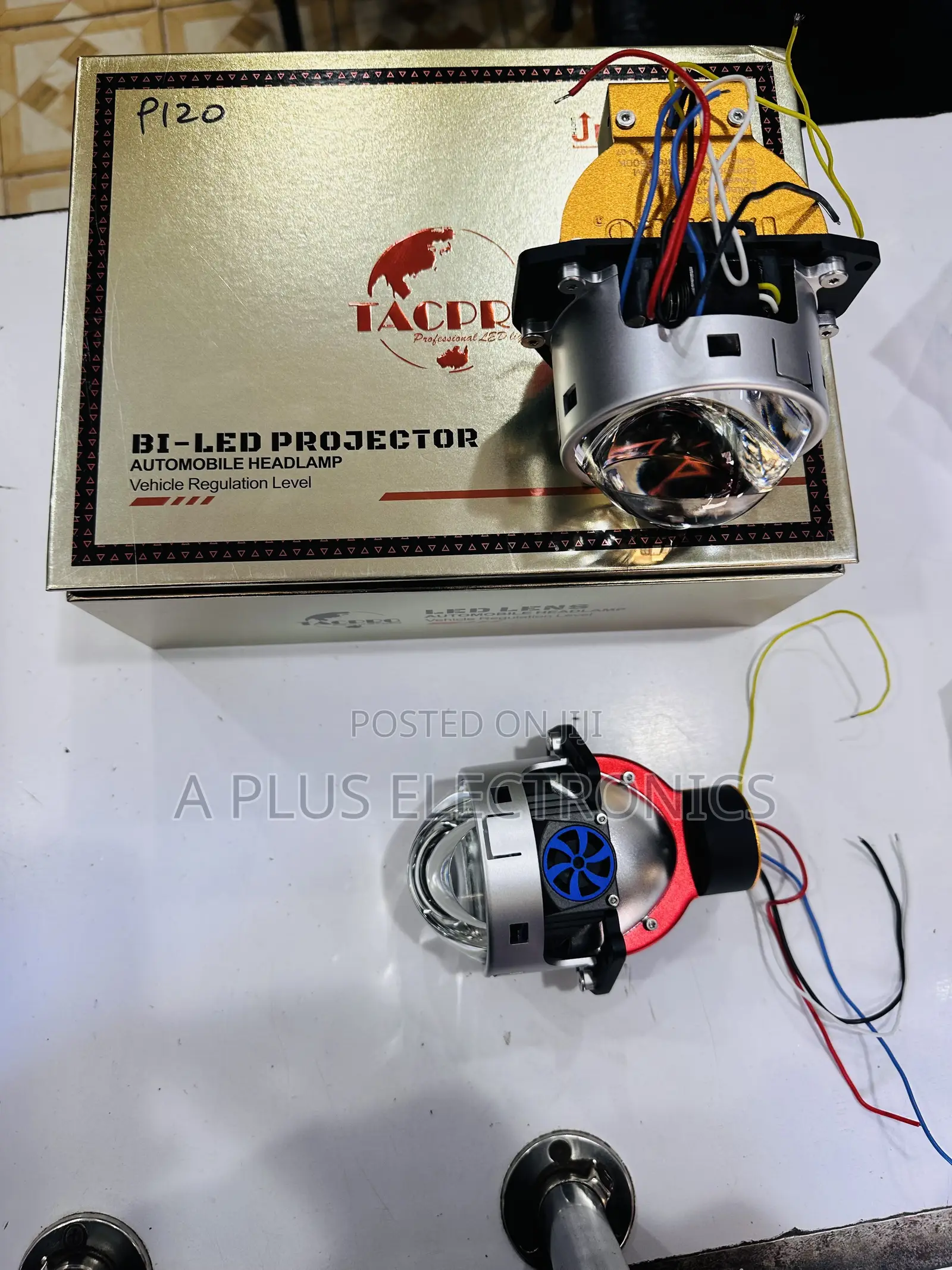 P120 Bi Led Headlight Projector Single Laser – Bright LED