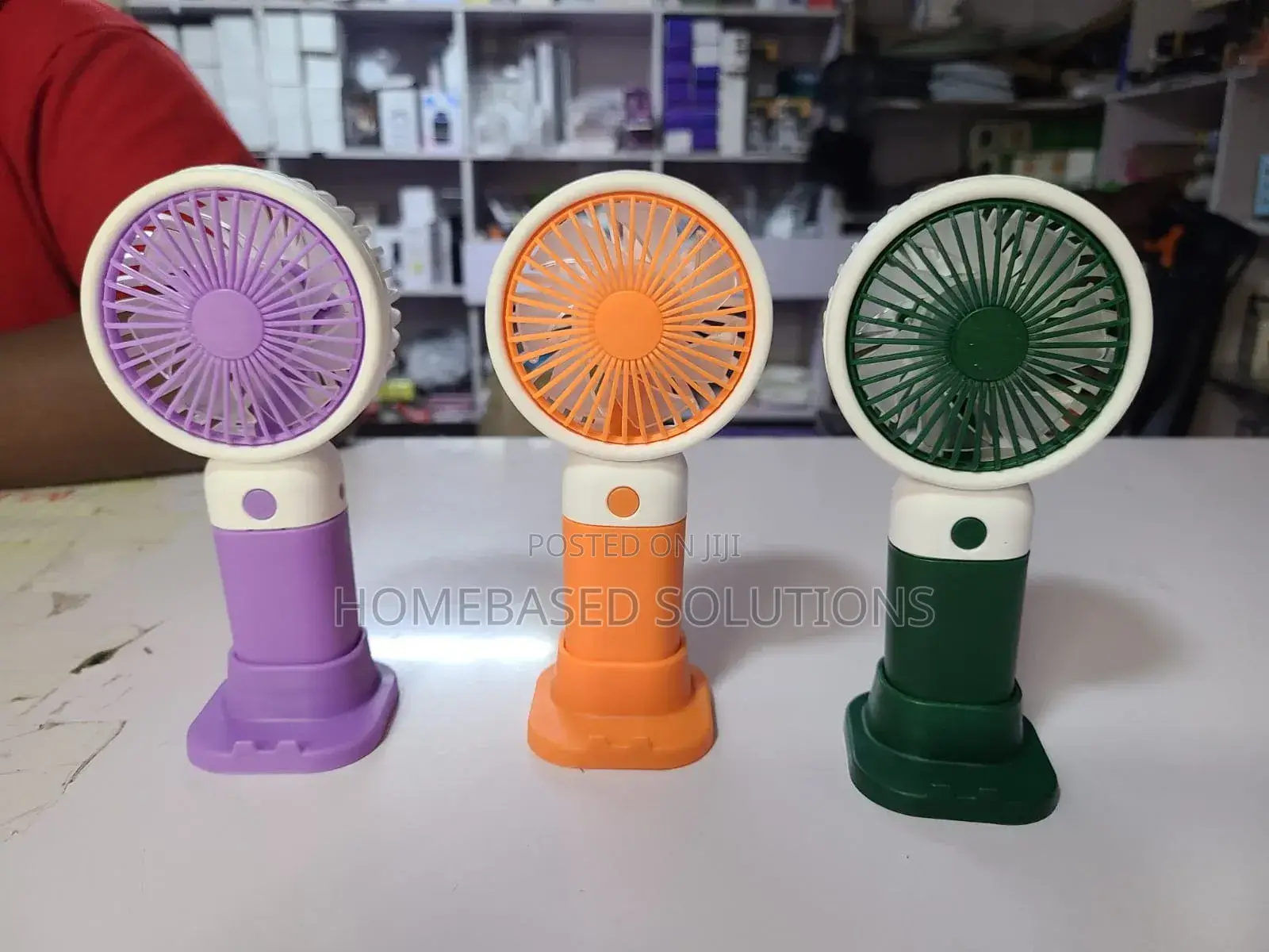 Portable Cartoon Fruit Mini Handheld Fan