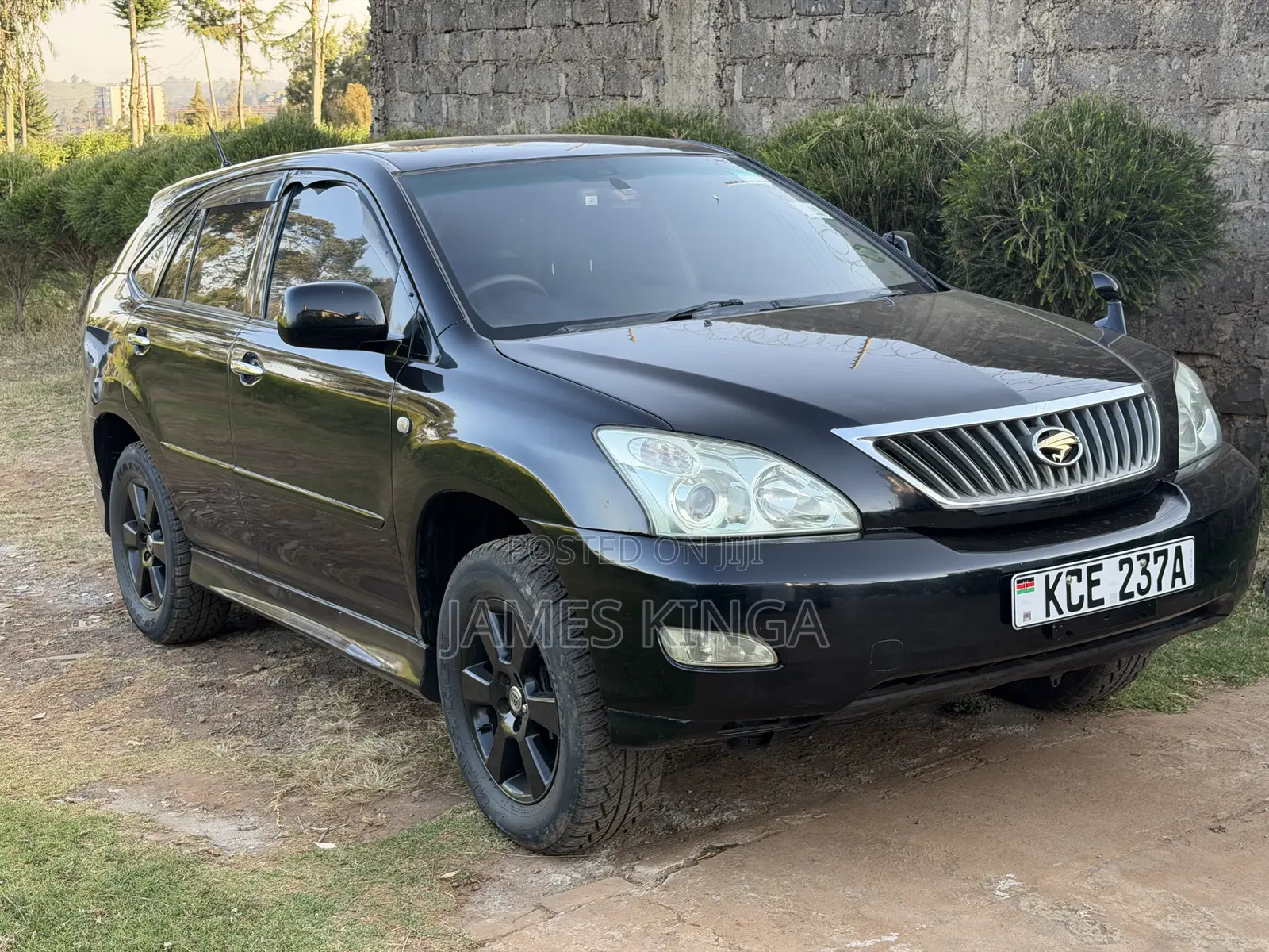 Toyota Harrier 2008 Black